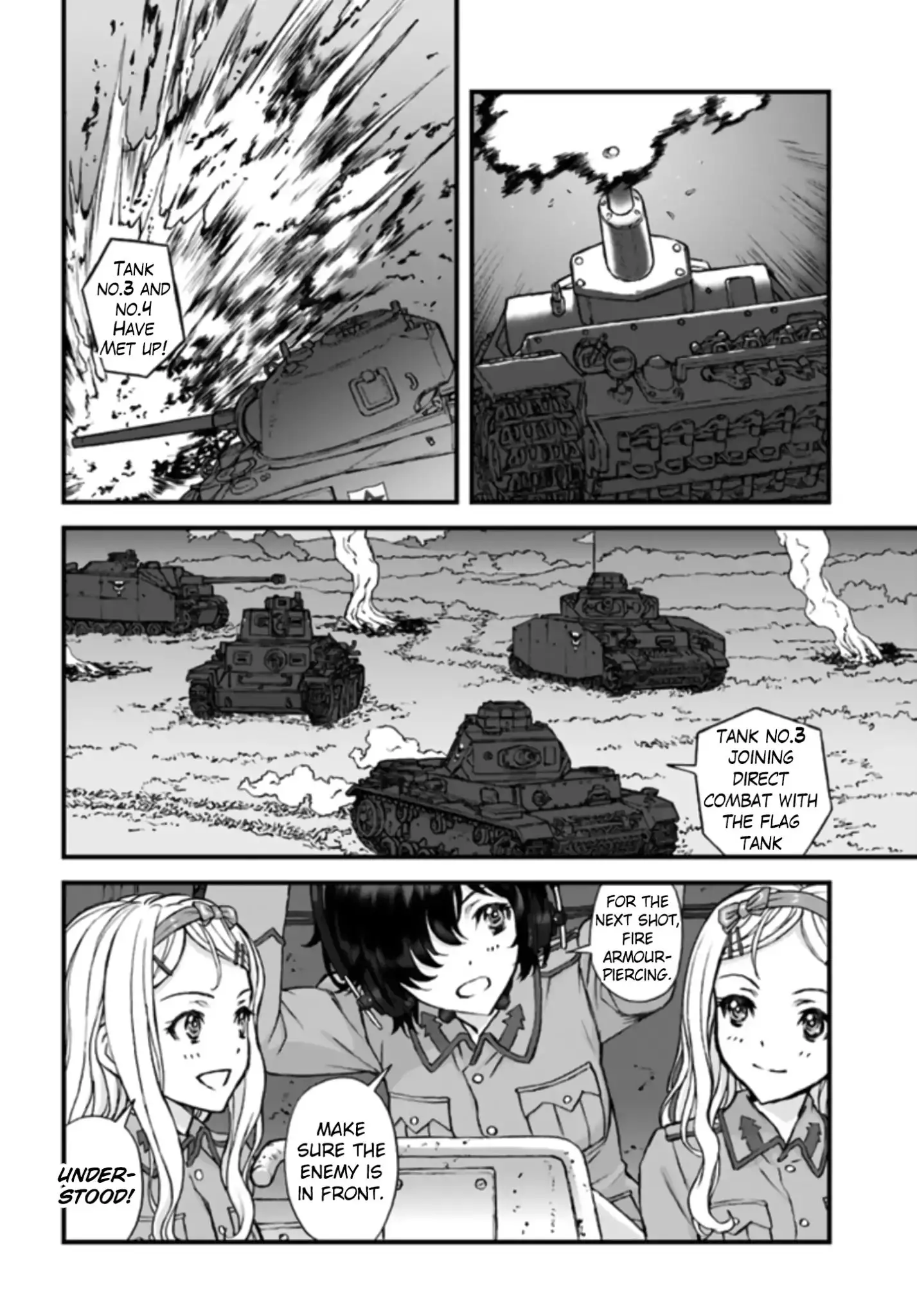 Girls Und Panzer - The Fir Tree And The Iron-Winged Witch - 3 page 5