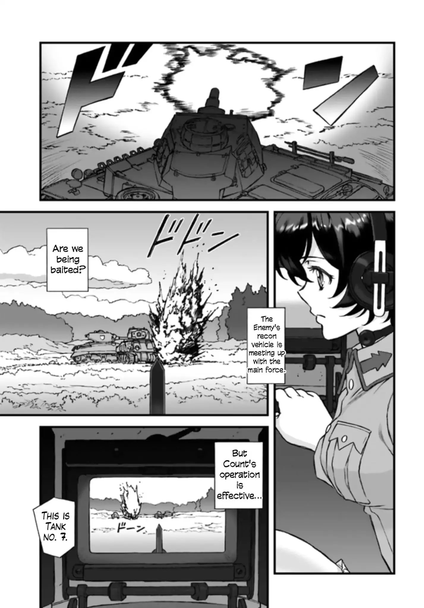 Girls Und Panzer - The Fir Tree And The Iron-Winged Witch - 3 page 6