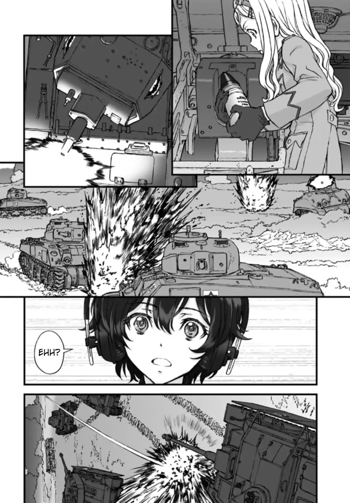 Girls Und Panzer - The Fir Tree And The Iron-Winged Witch - 3 page 9