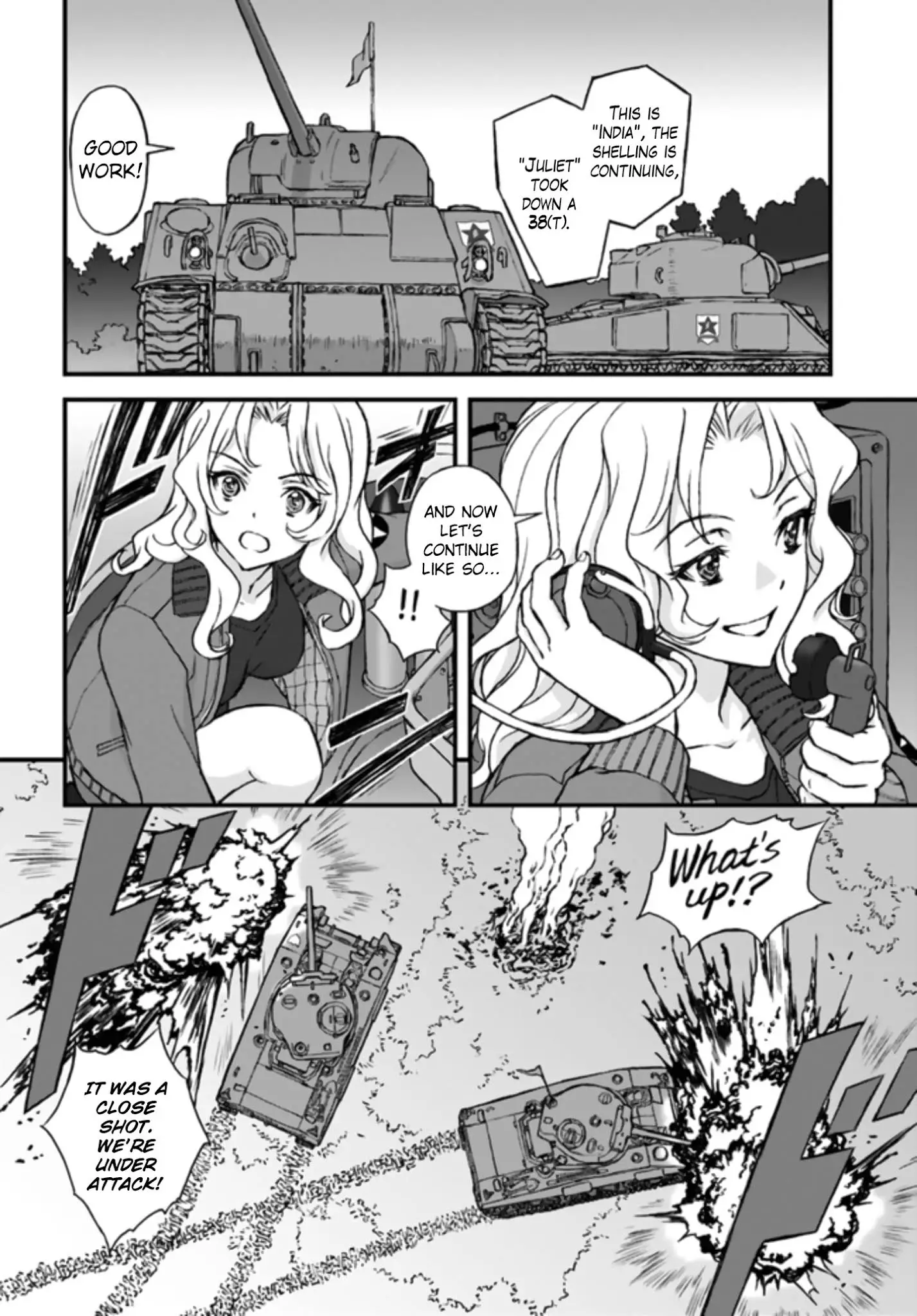 Girls Und Panzer - The Fir Tree And The Iron-Winged Witch - 4 page 10