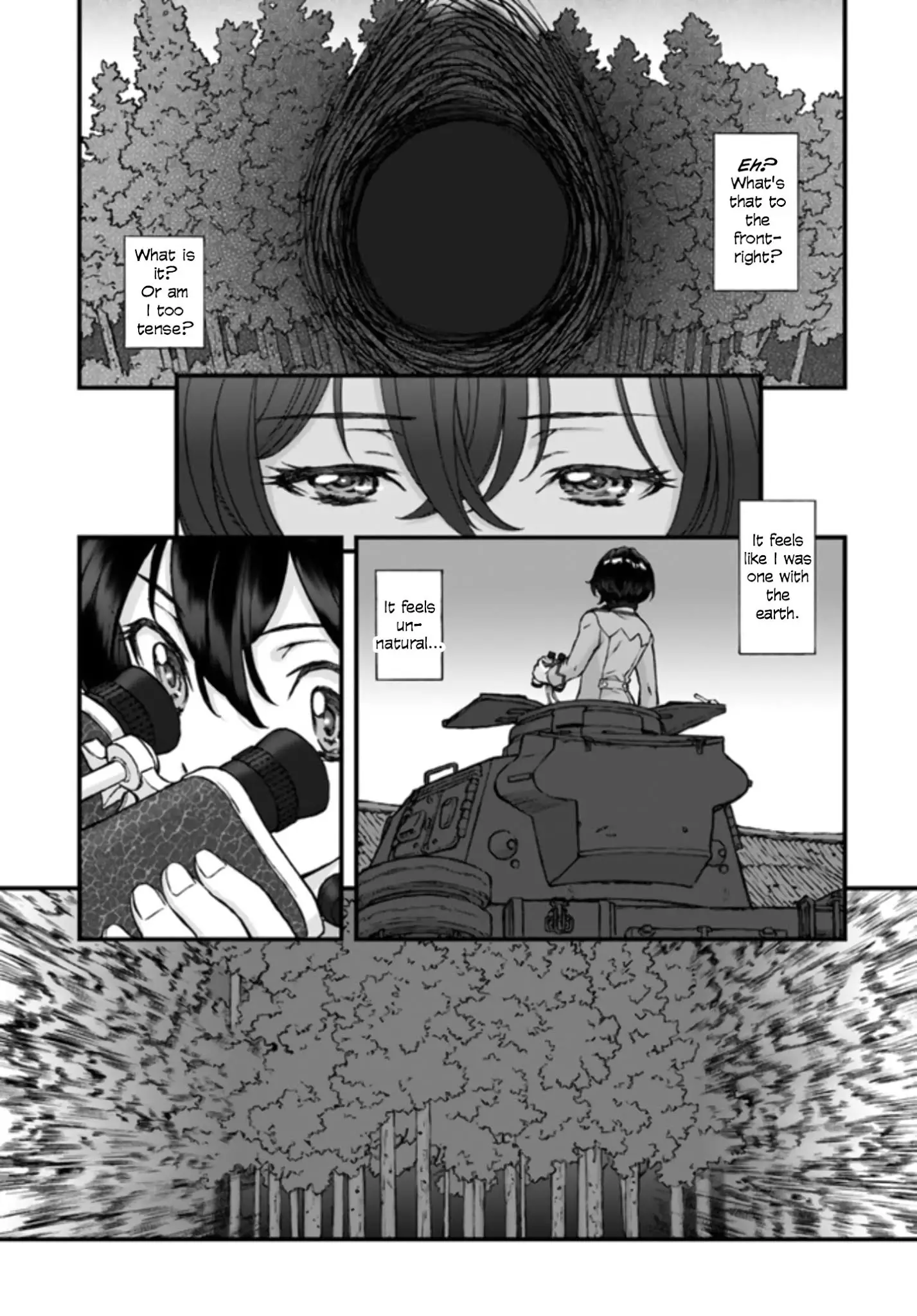 Girls Und Panzer - The Fir Tree And The Iron-Winged Witch - 4 page 5