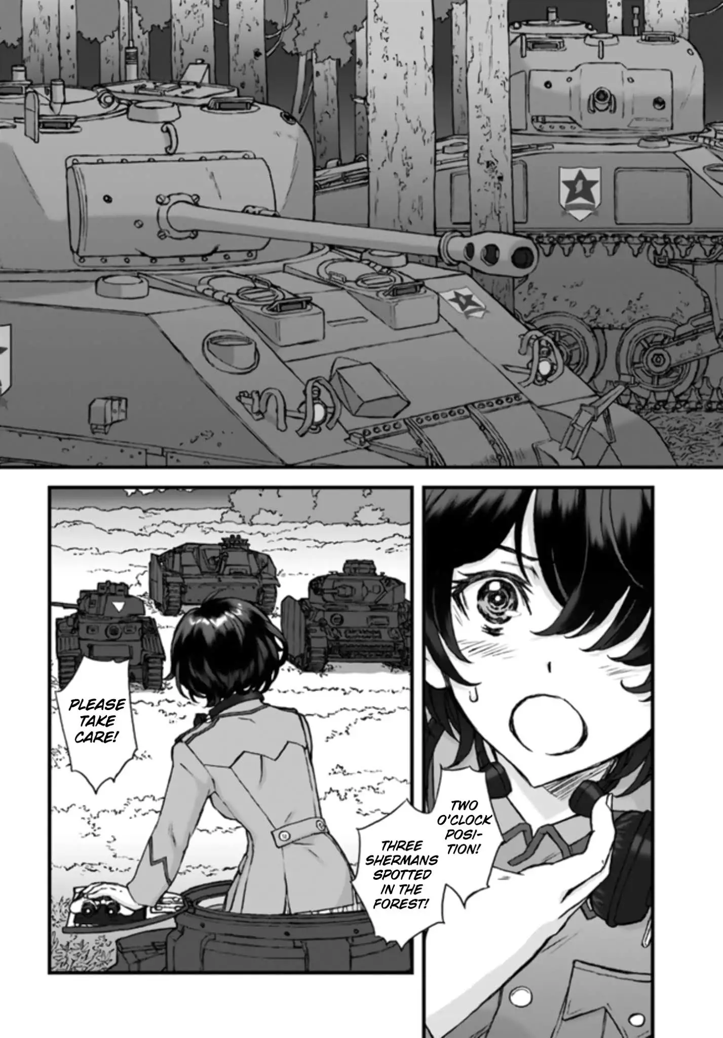 Girls Und Panzer - The Fir Tree And The Iron-Winged Witch - 4 page 6