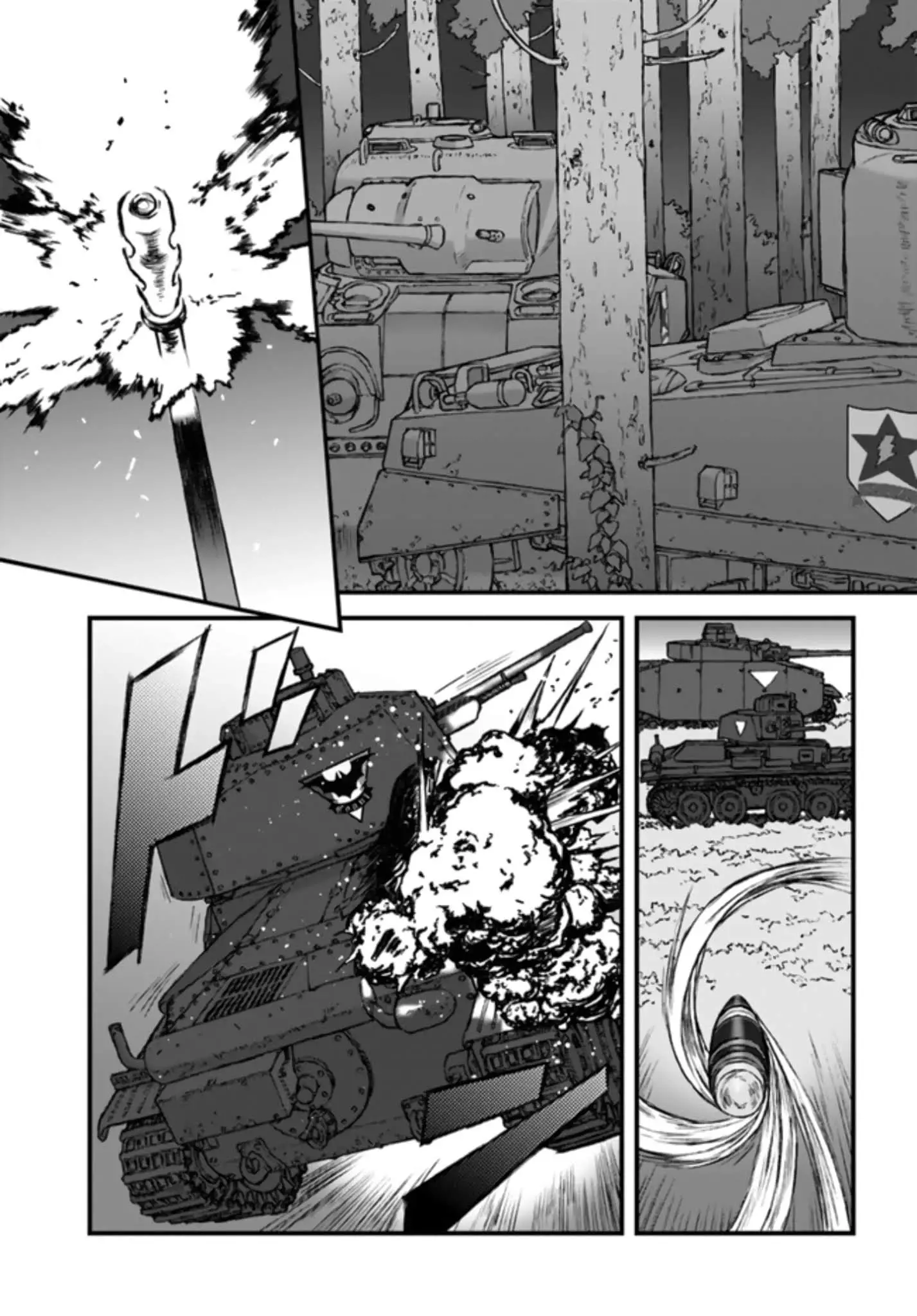 Girls Und Panzer - The Fir Tree And The Iron-Winged Witch - 4 page 7
