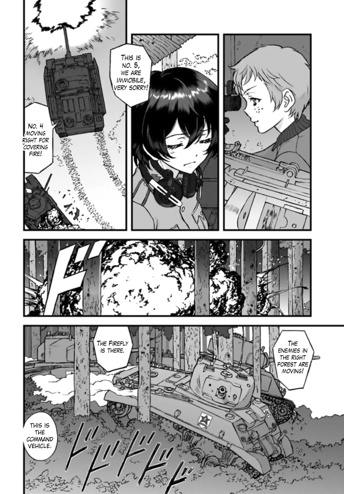Girls Und Panzer - The Fir Tree And The Iron-Winged Witch - 4 page 8