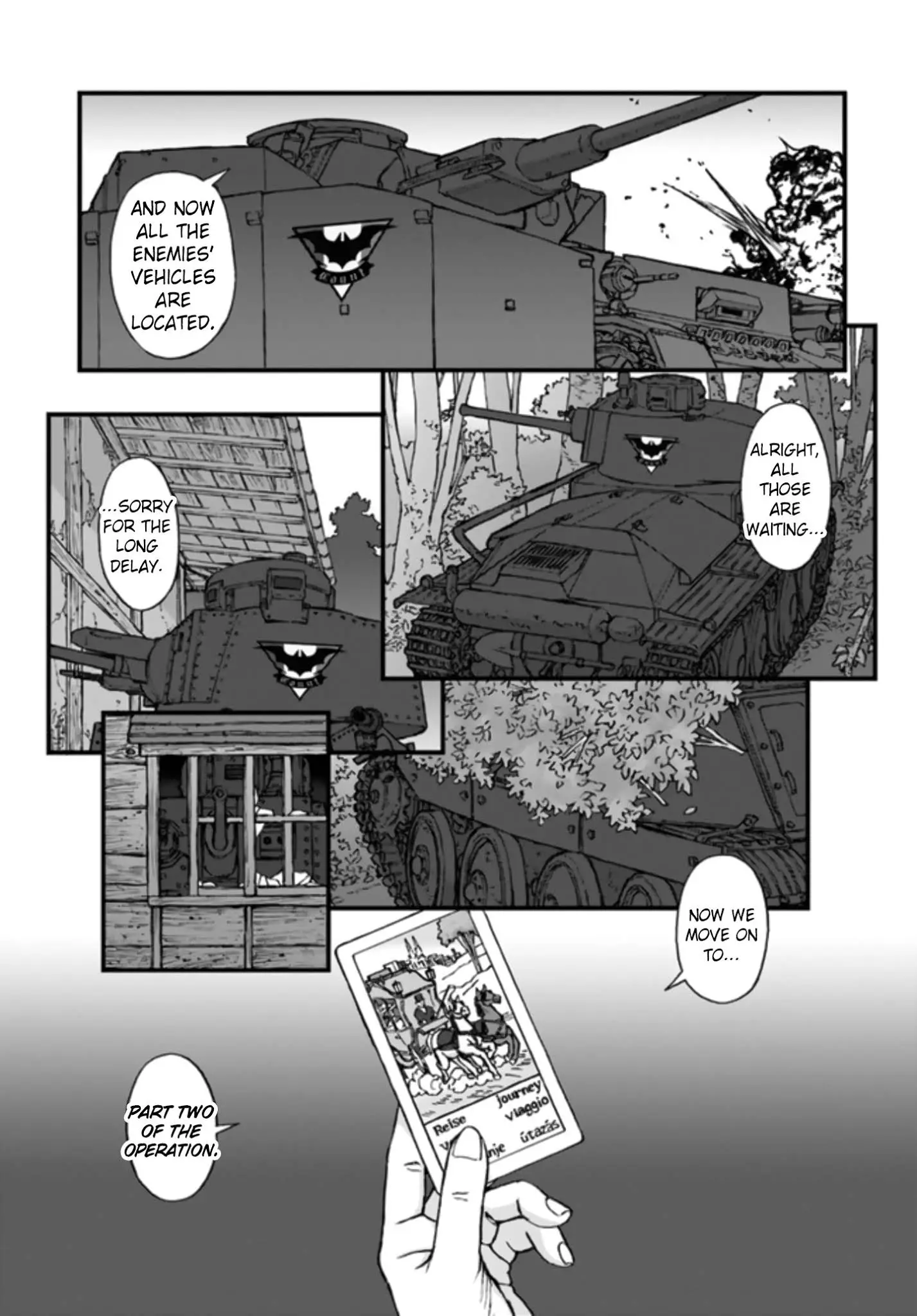 Girls Und Panzer - The Fir Tree And The Iron-Winged Witch - 4 page 9