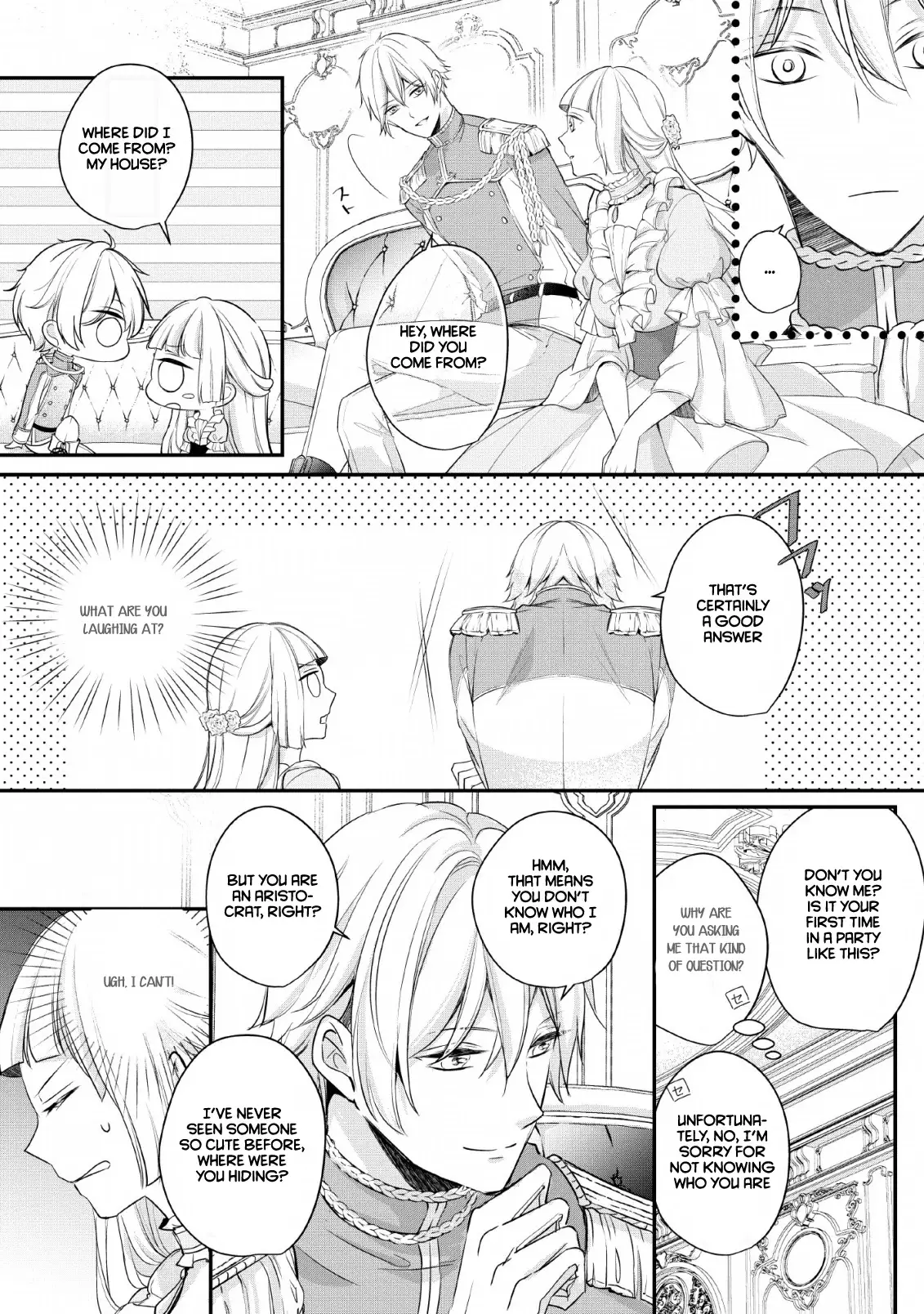 A Bellicose Lady Got Reincarnated!? ~It's An Impossibly Hard Game Where I Would Die If I Don't Fall In Love - 1 page 17
