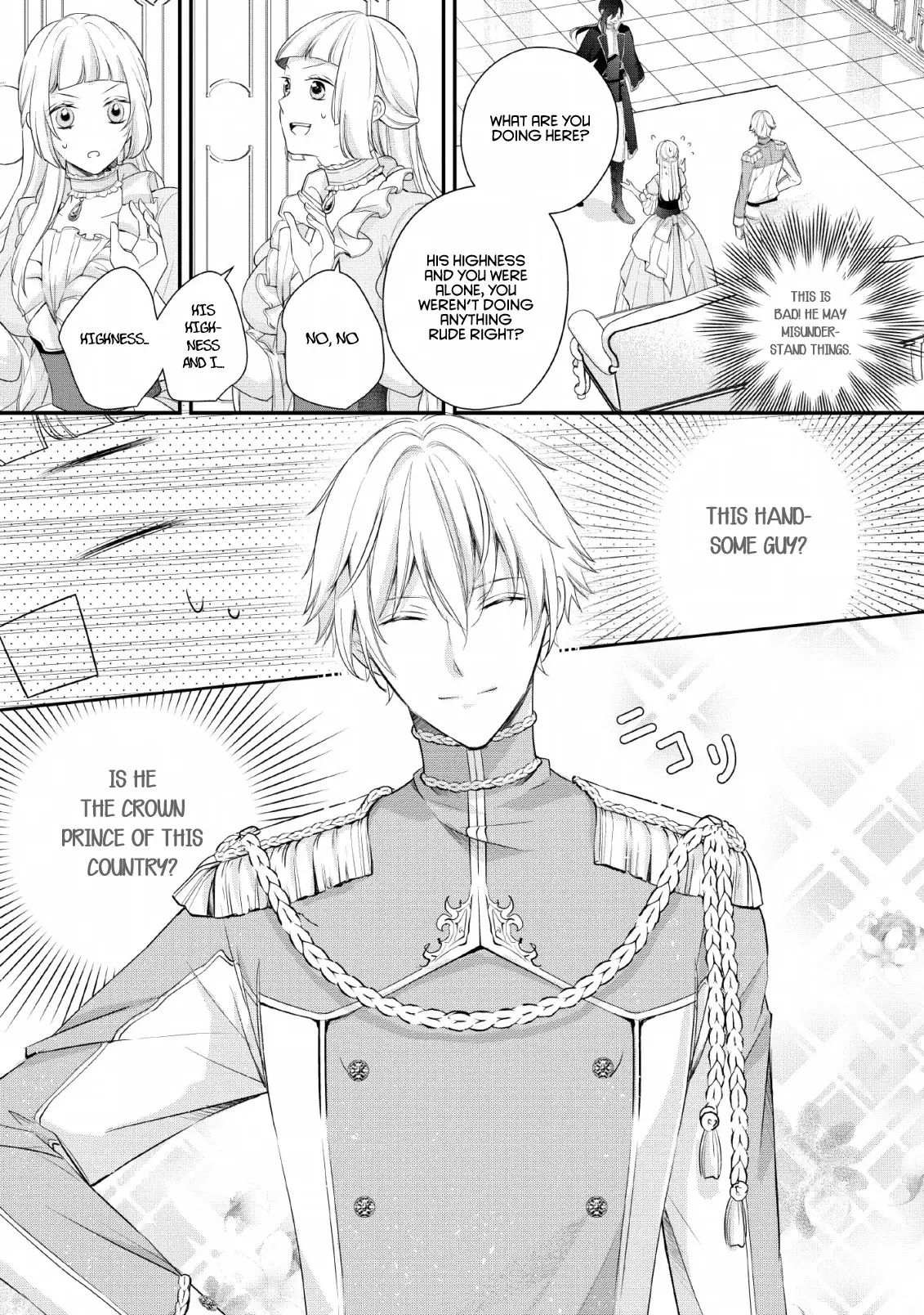 A Bellicose Lady Got Reincarnated!? ~It's An Impossibly Hard Game Where I Would Die If I Don't Fall In Love - 1 page 19