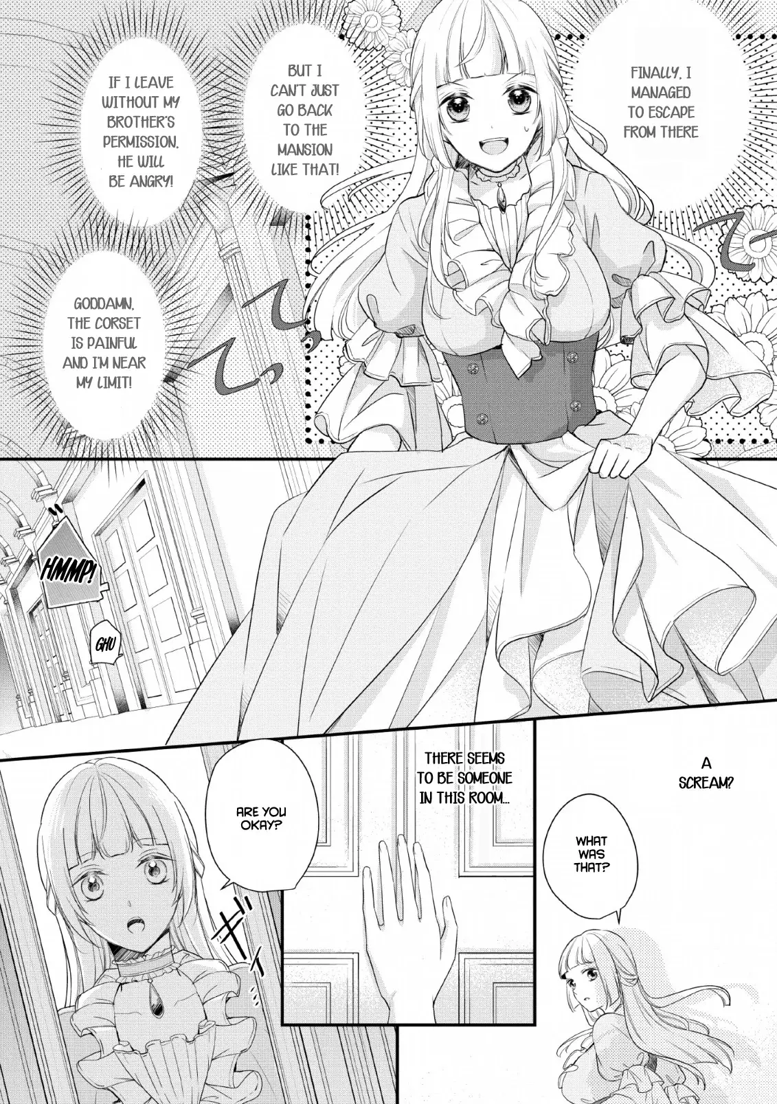 A Bellicose Lady Got Reincarnated!? ~It's An Impossibly Hard Game Where I Would Die If I Don't Fall In Love - 1 page 27