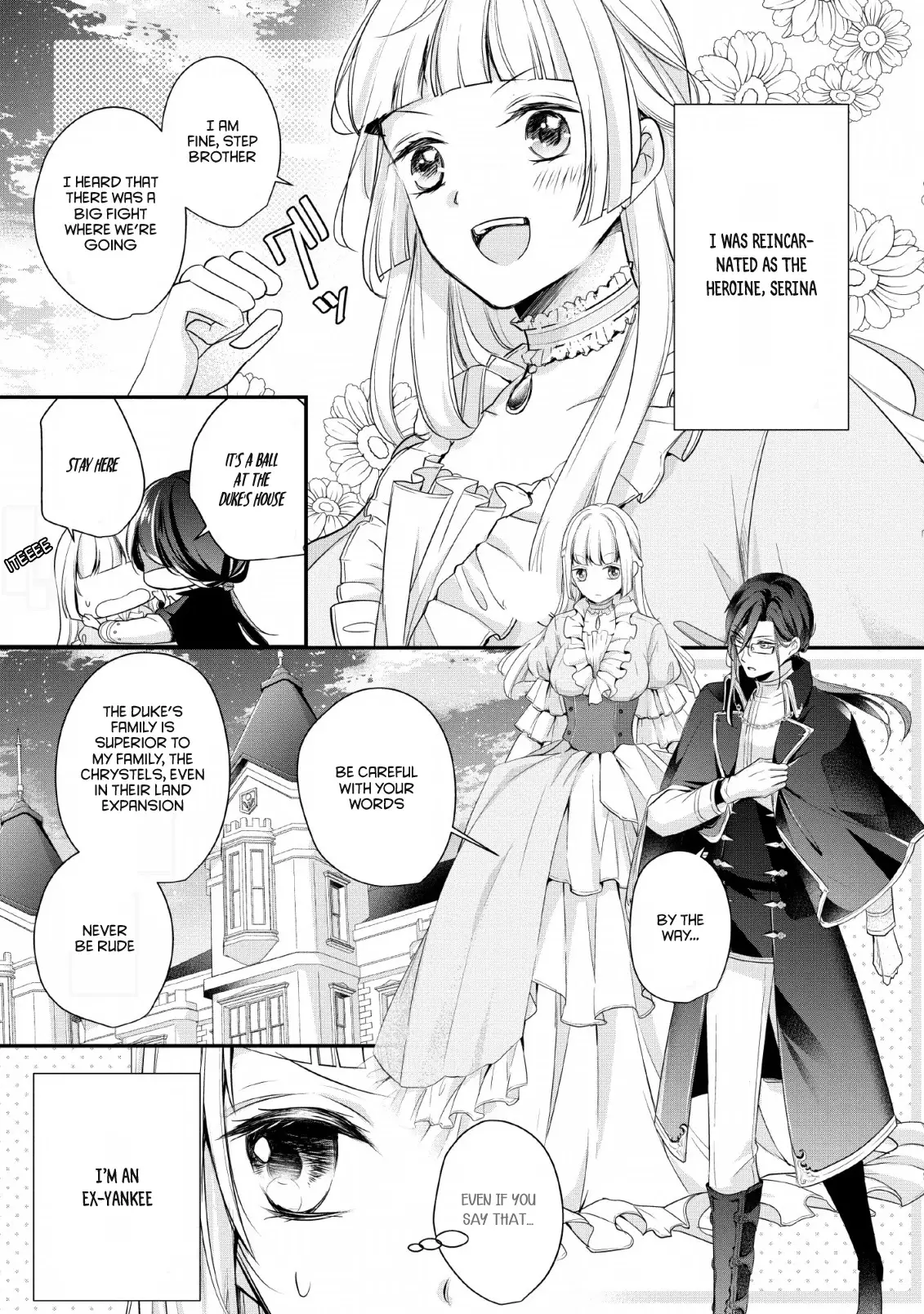 A Bellicose Lady Got Reincarnated!? ~It's An Impossibly Hard Game Where I Would Die If I Don't Fall In Love - 1 page 5