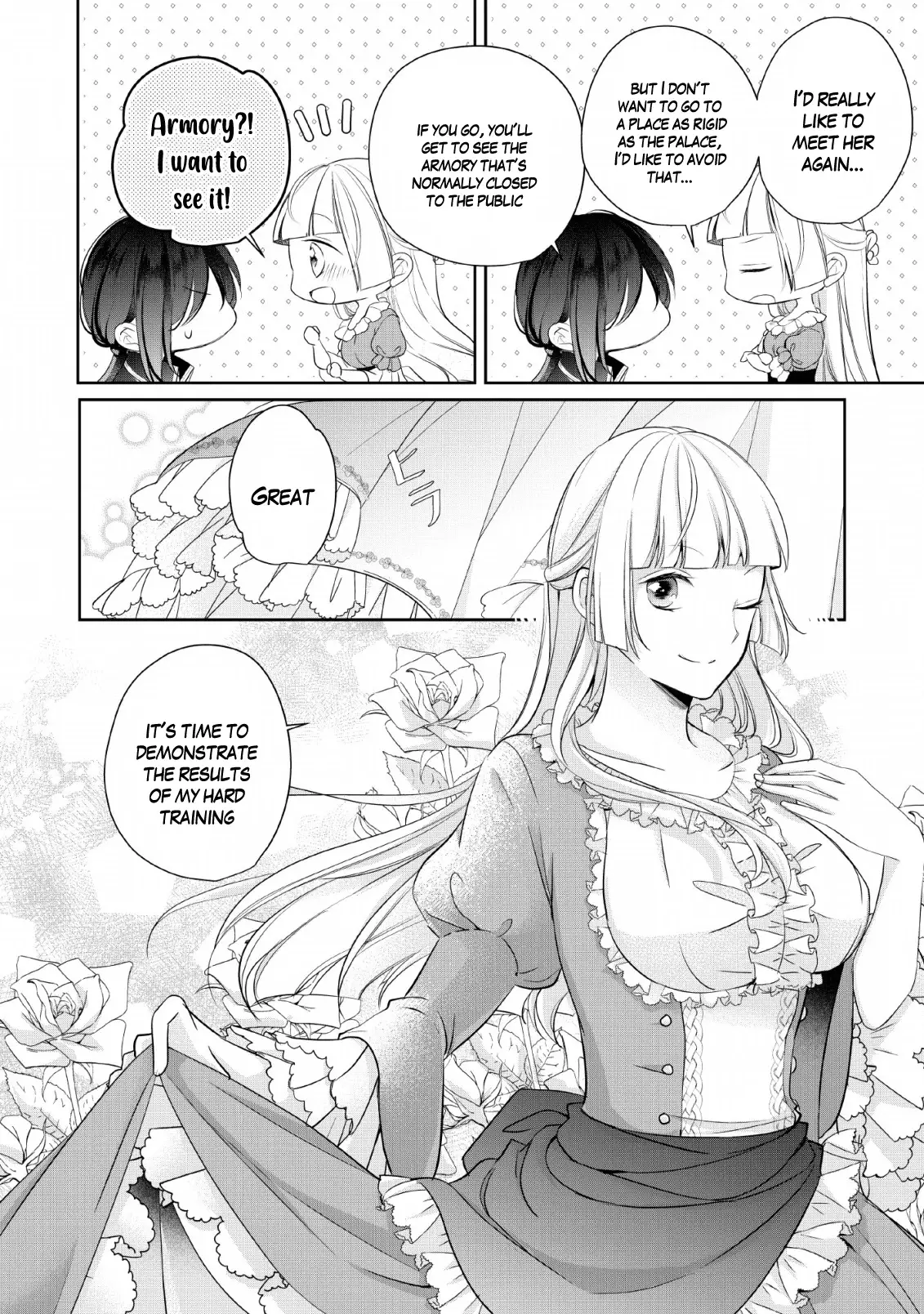 A Bellicose Lady Got Reincarnated!? ~It's An Impossibly Hard Game Where I Would Die If I Don't Fall In Love - 2 page 31