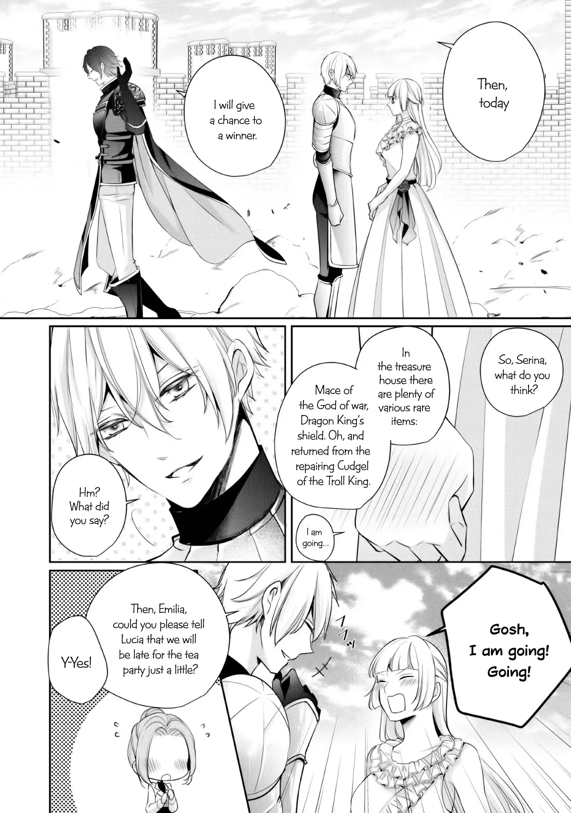 A Bellicose Lady Got Reincarnated!? ~It's An Impossibly Hard Game Where I Would Die If I Don't Fall In Love - 3 page 21