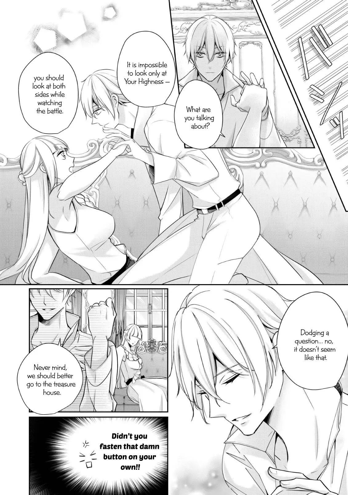 A Bellicose Lady Got Reincarnated!? ~It's An Impossibly Hard Game Where I Would Die If I Don't Fall In Love - 3 page 25