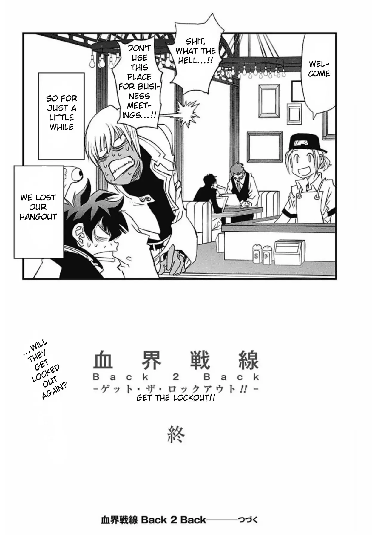 Kekkai Sensen - Back 2 Back - 6 page 49