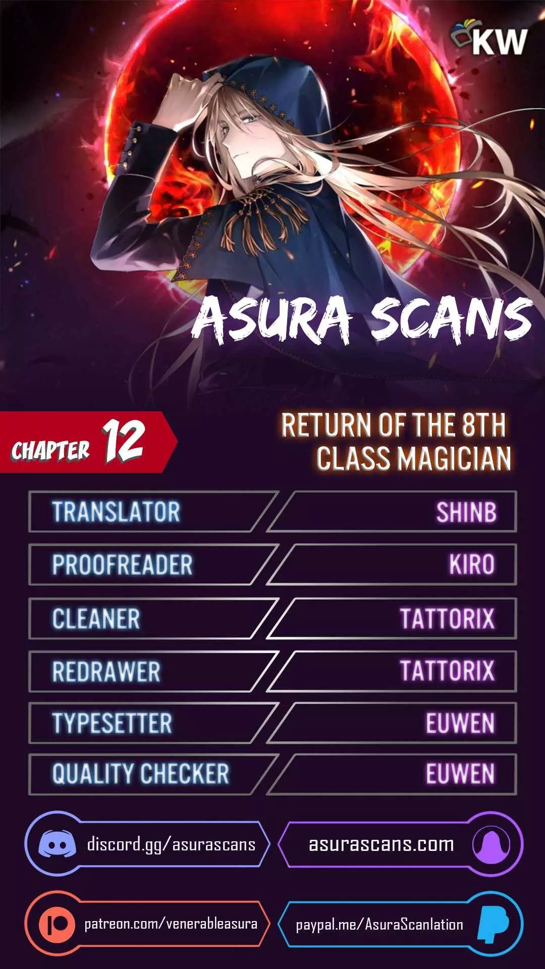 The Return Of The 8Th Class Magician - 12 page 1-b327c55d