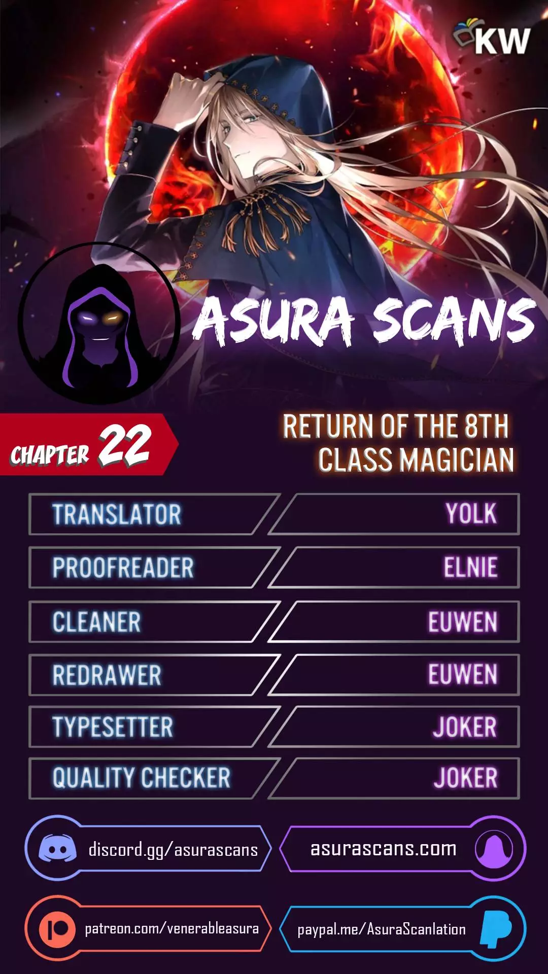 The Return Of The 8Th Class Magician - 22 page 1-c55b0953