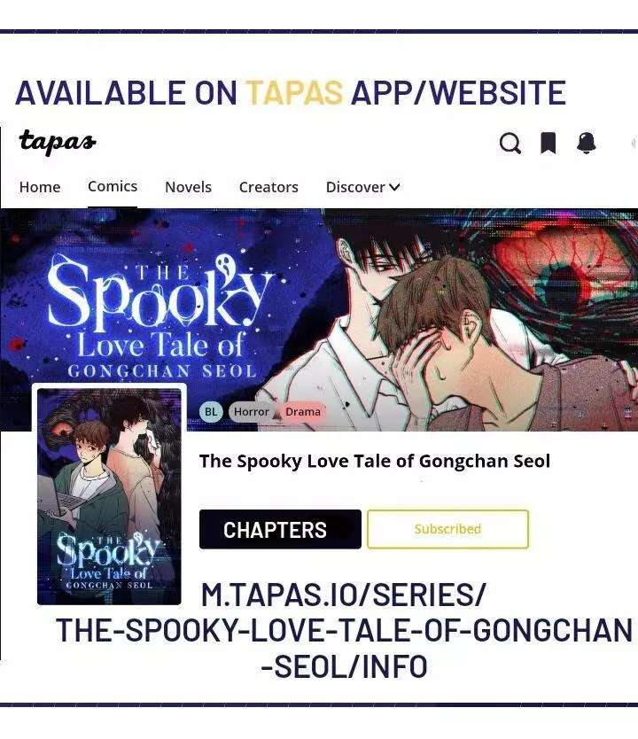 The Spooky Love Tale Of Gongchan Seol - 38 page 1