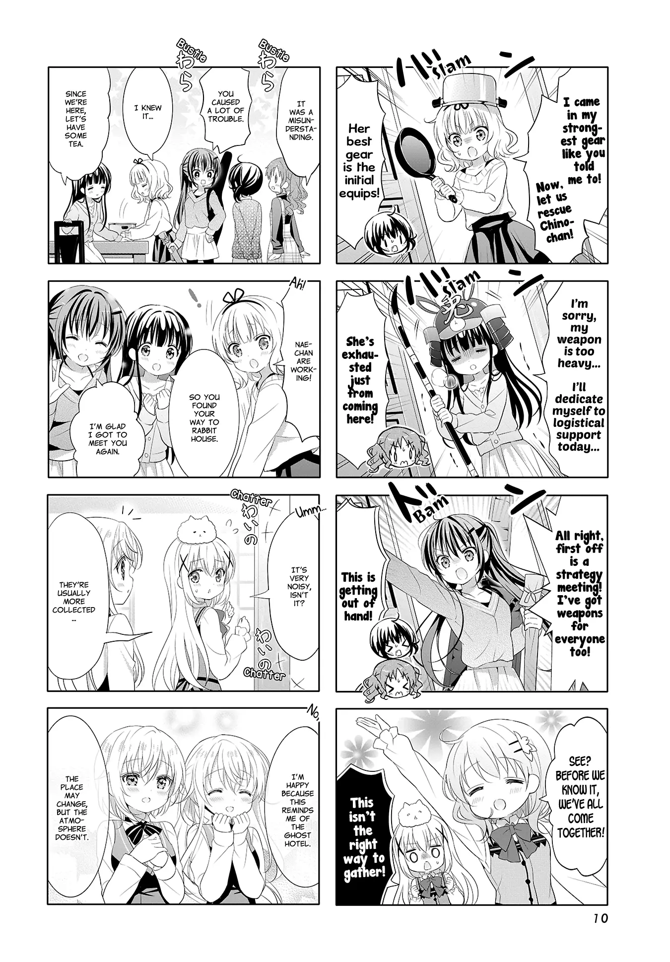 Gochuumon Wa Usagi Desu Ka? - 124 page 7