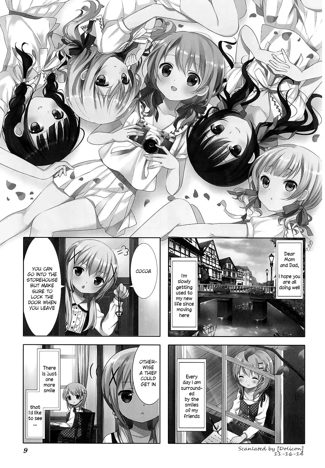 Gochuumon Wa Usagi Desu Ka? - 16 page 1