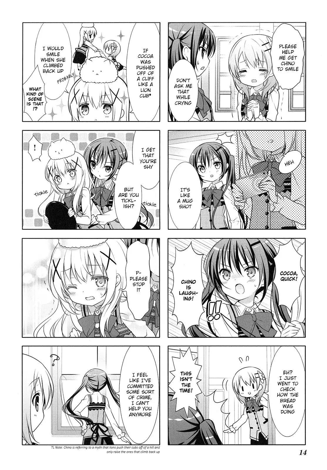 Gochuumon Wa Usagi Desu Ka? - 16 page 6