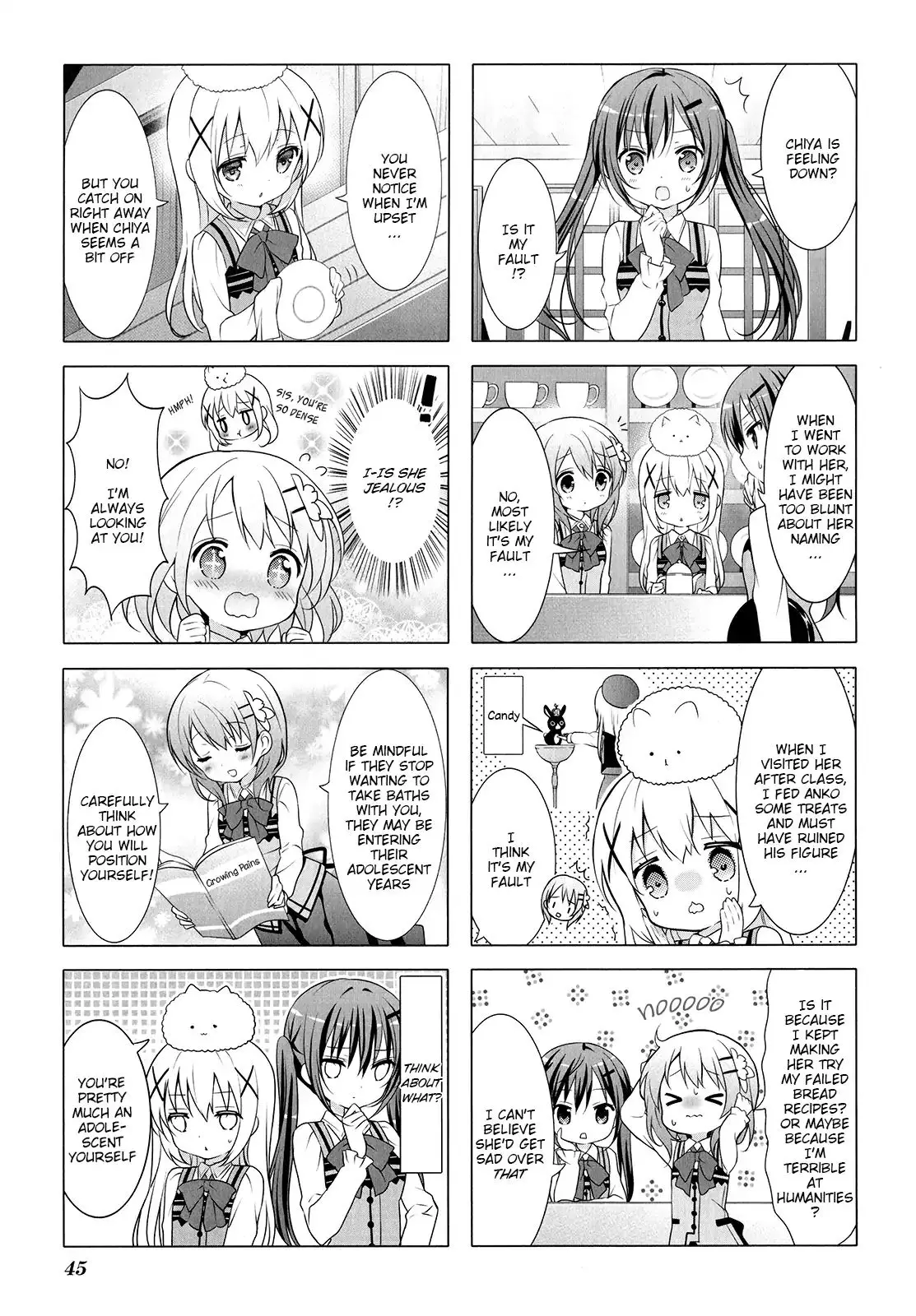 Gochuumon Wa Usagi Desu Ka? - 20 page 3