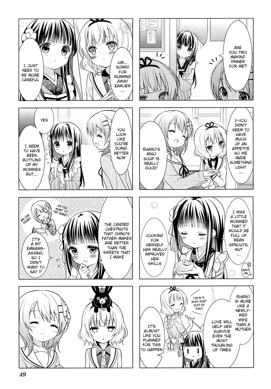 Gochuumon Wa Usagi Desu Ka? - 20 page 7