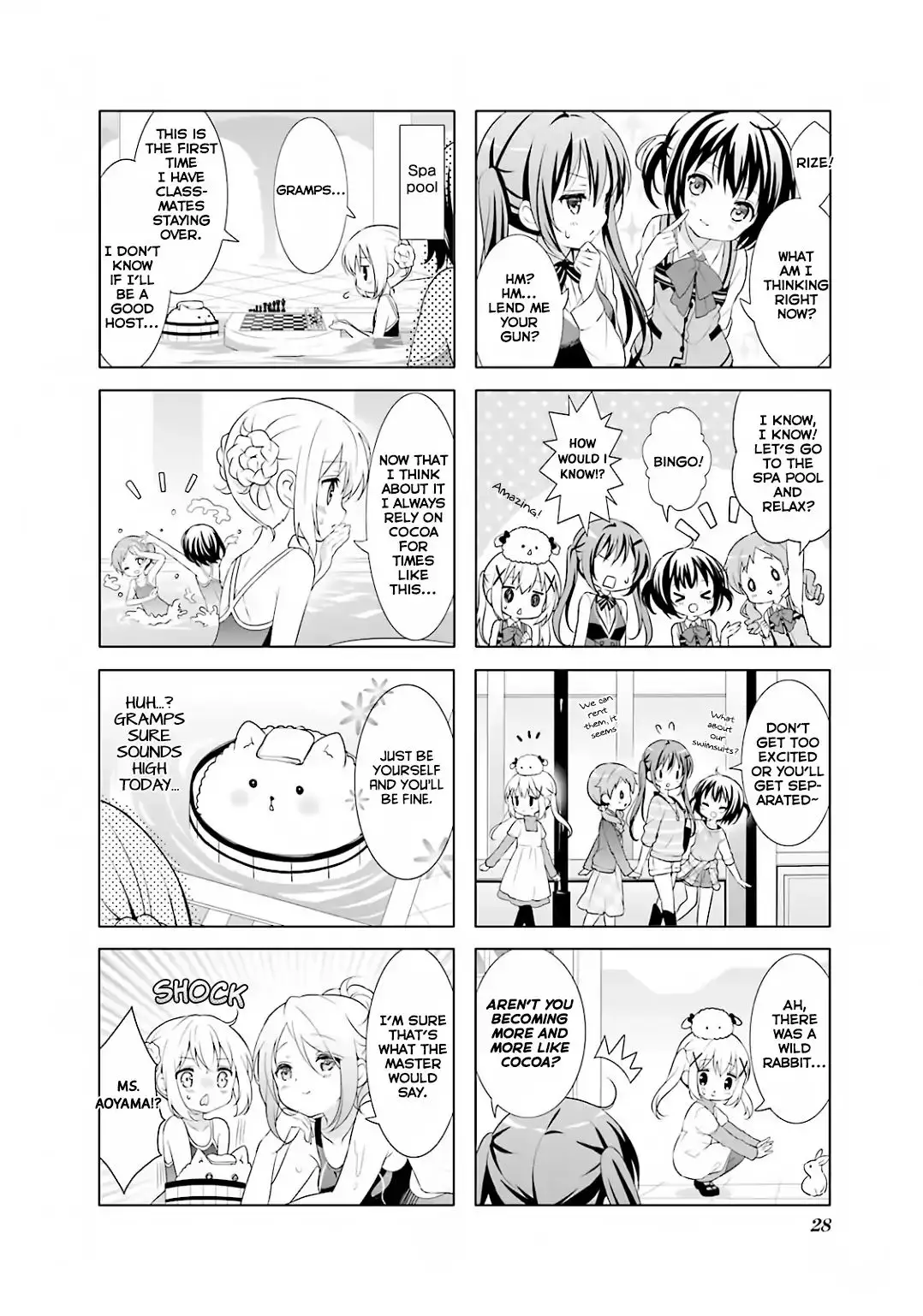 Gochuumon Wa Usagi Desu Ka? - 28 page 15