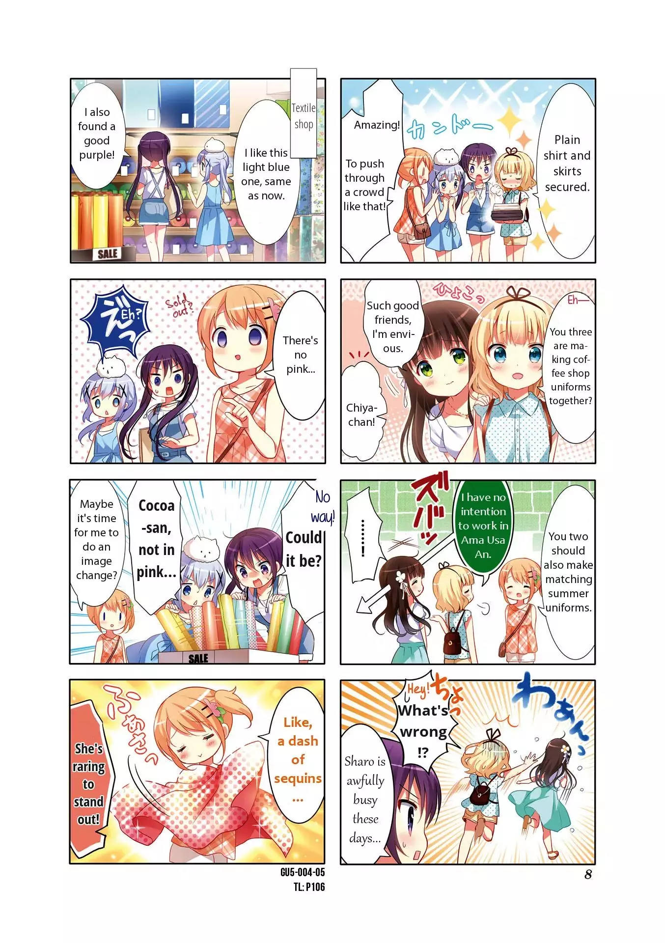 Gochuumon Wa Usagi Desu Ka? - 48 page 5