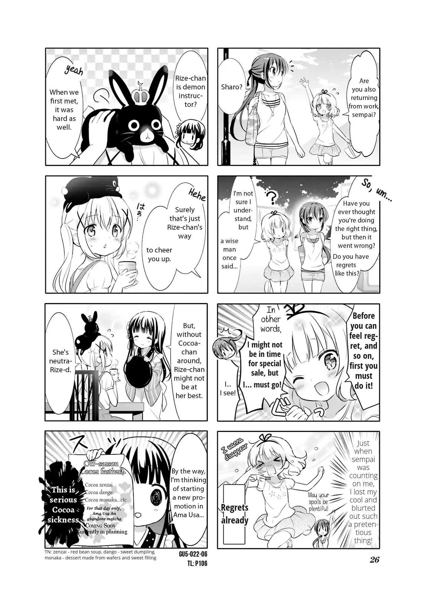 Gochuumon Wa Usagi Desu Ka? - 50 page 6