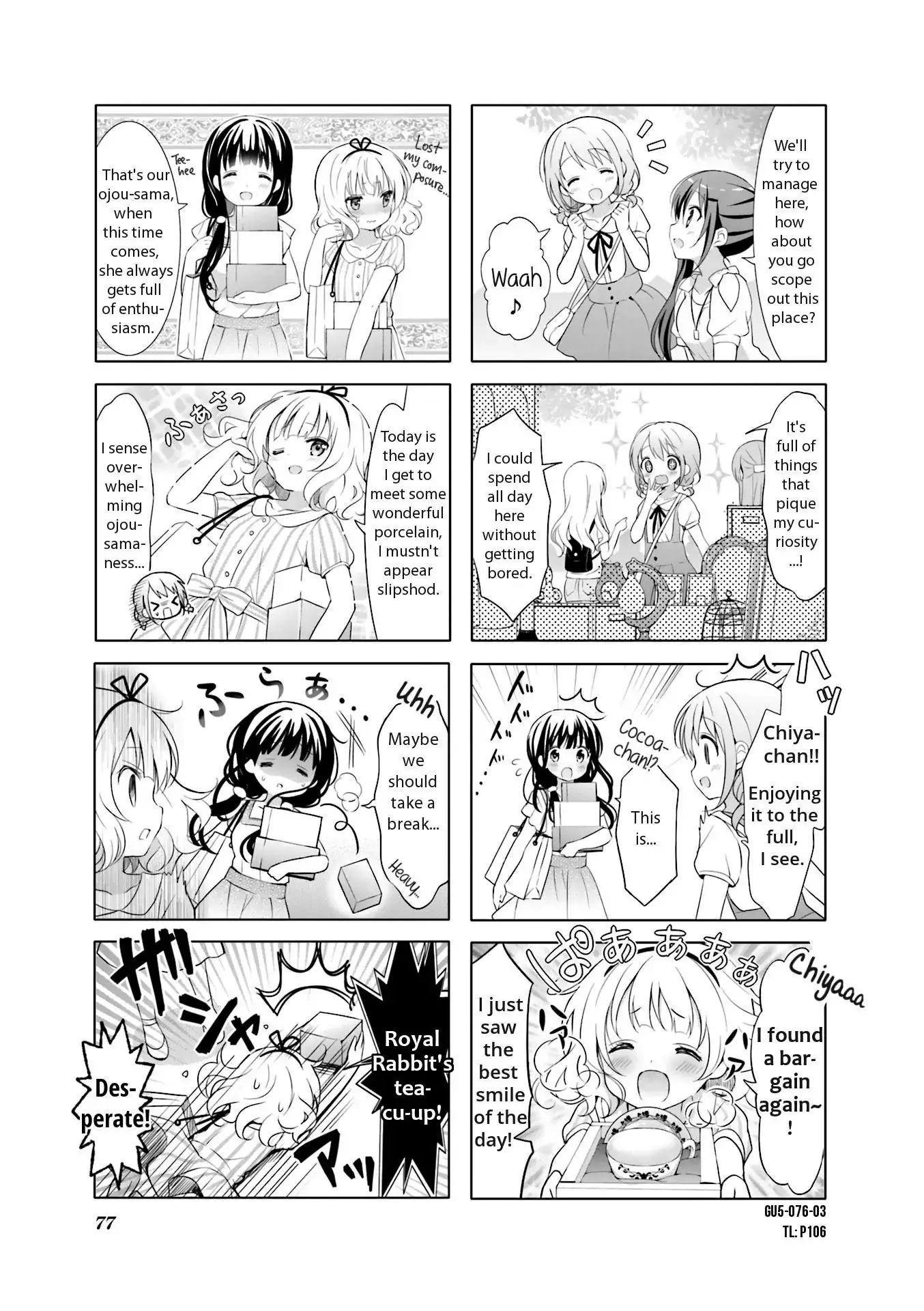 Gochuumon Wa Usagi Desu Ka? - 56 page 13