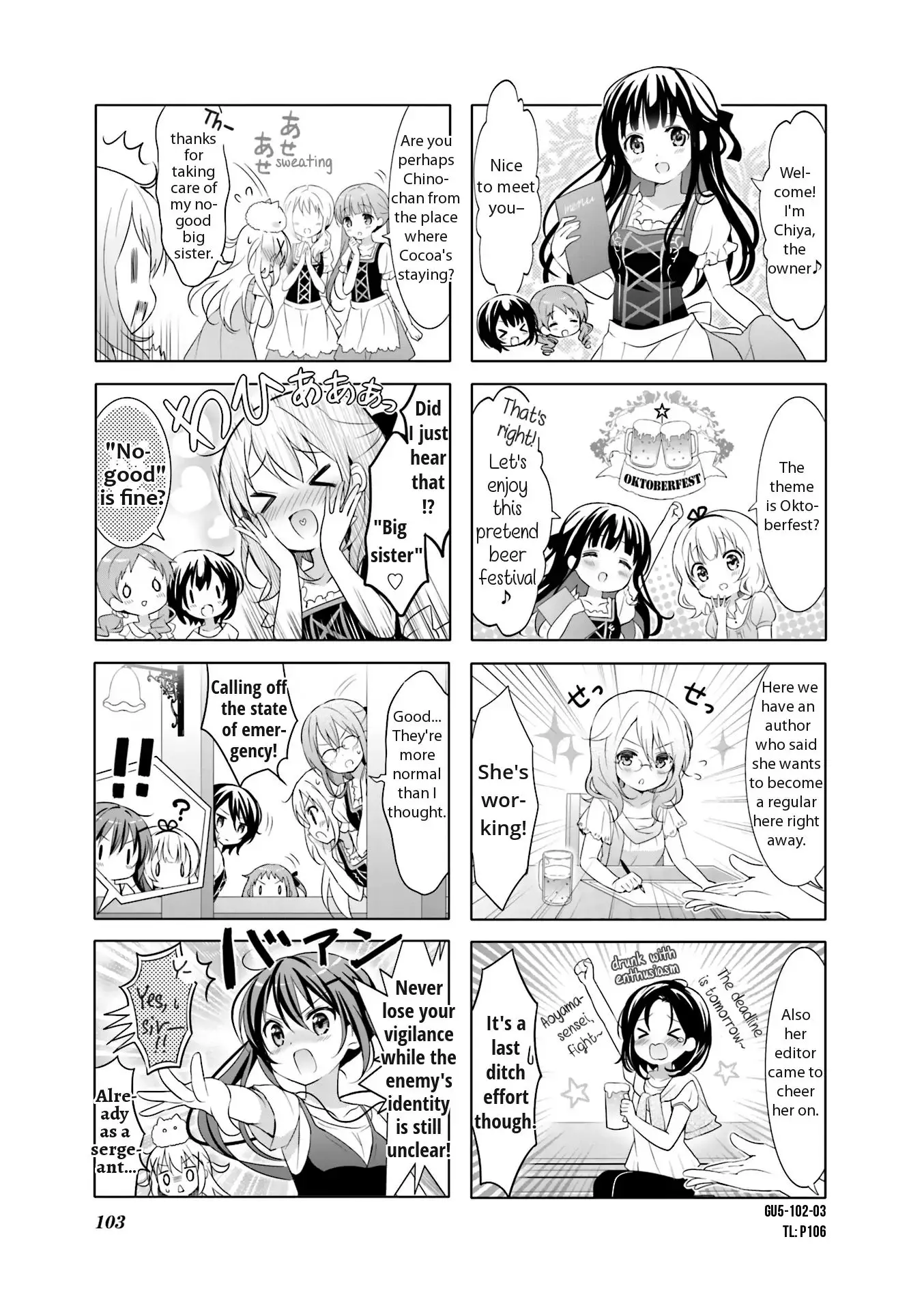 Gochuumon Wa Usagi Desu Ka? - 59 page 12