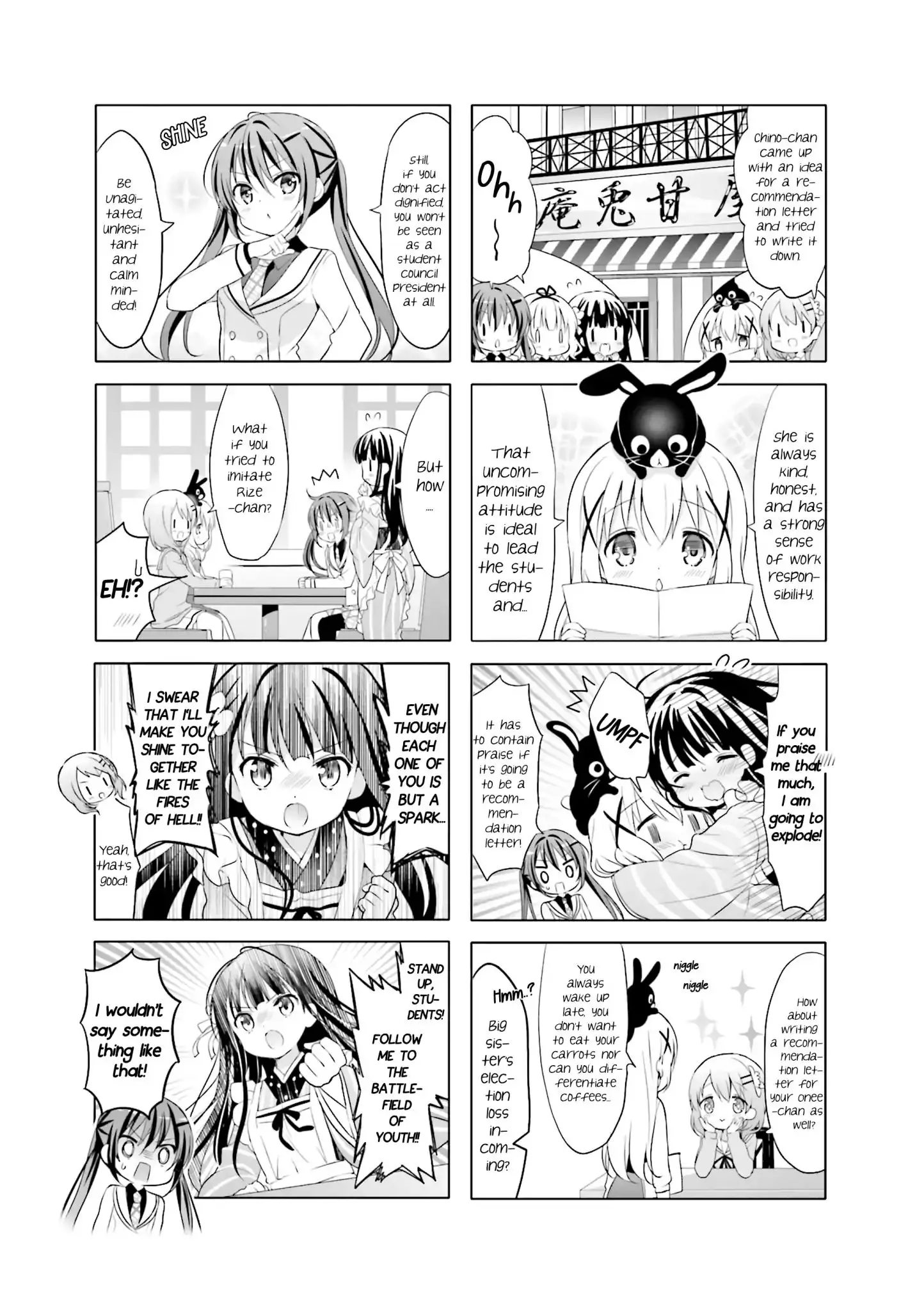 Gochuumon Wa Usagi Desu Ka? - 68 page 12