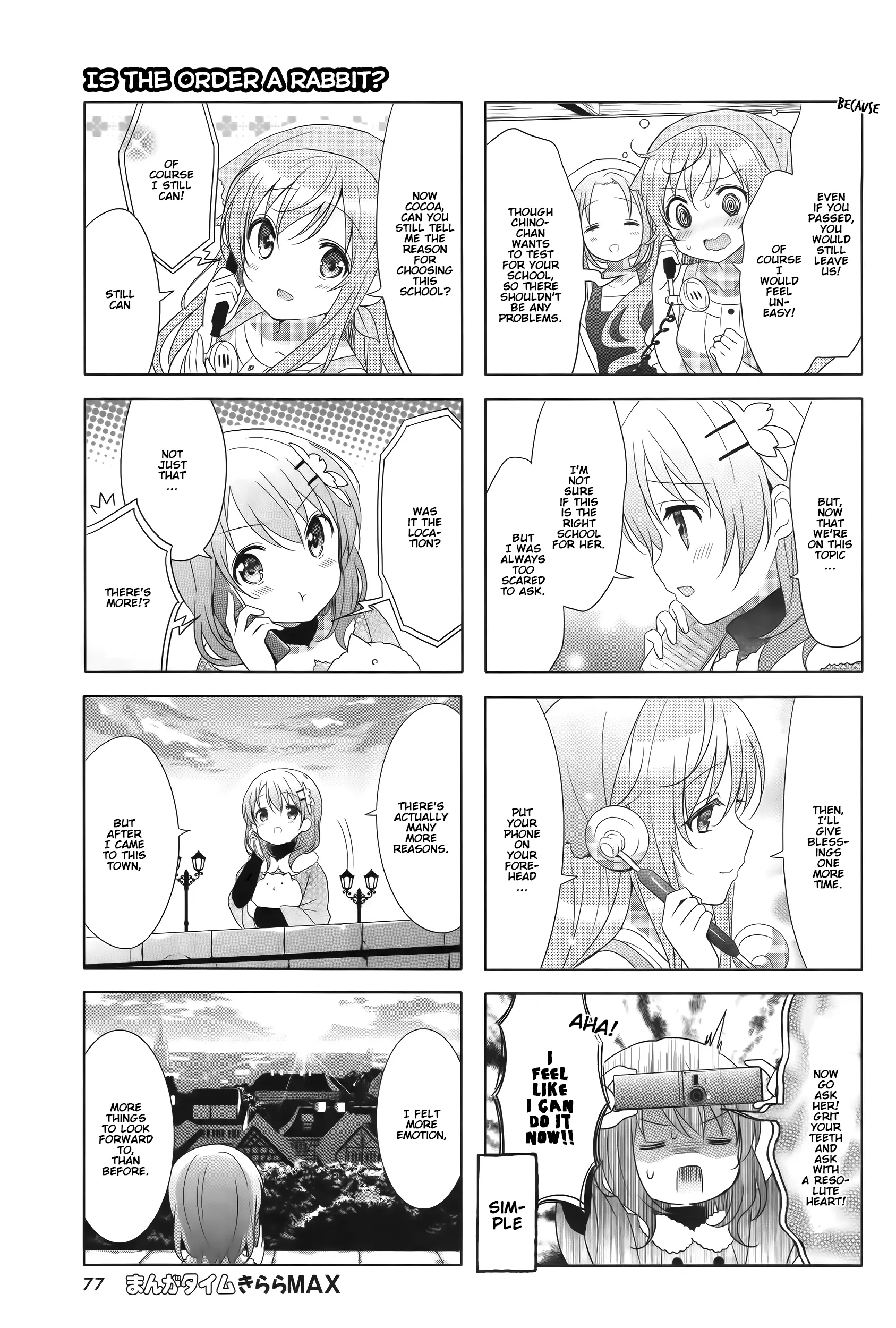 Gochuumon Wa Usagi Desu Ka? - 82 page 6