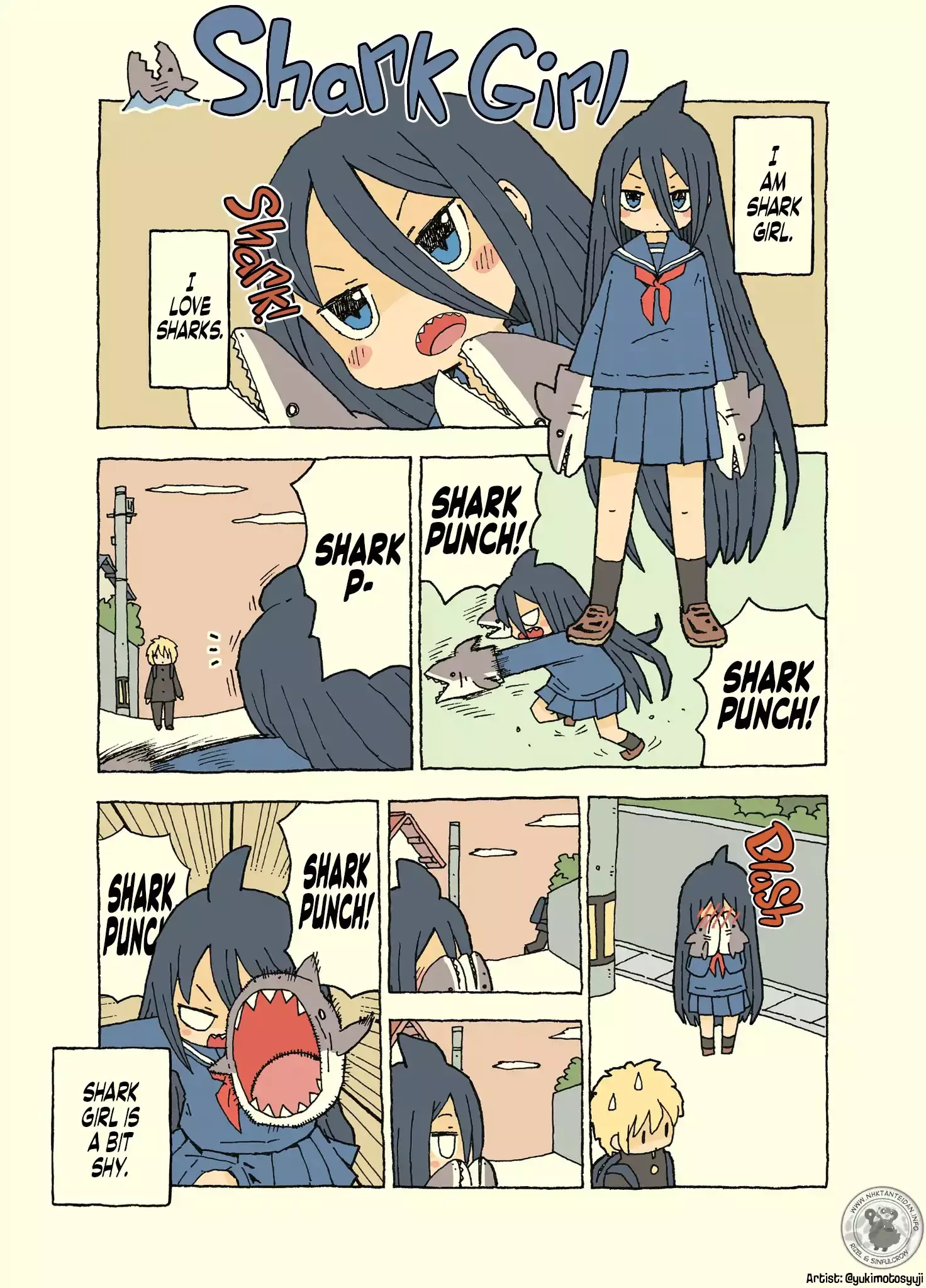 Shark Girl - 0.1 page 1