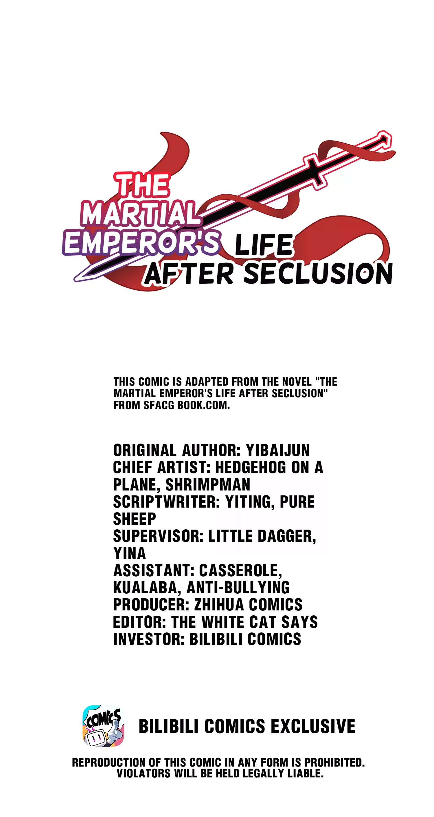The Martial Emperor's Life After Seclusion - 67.1 page 1