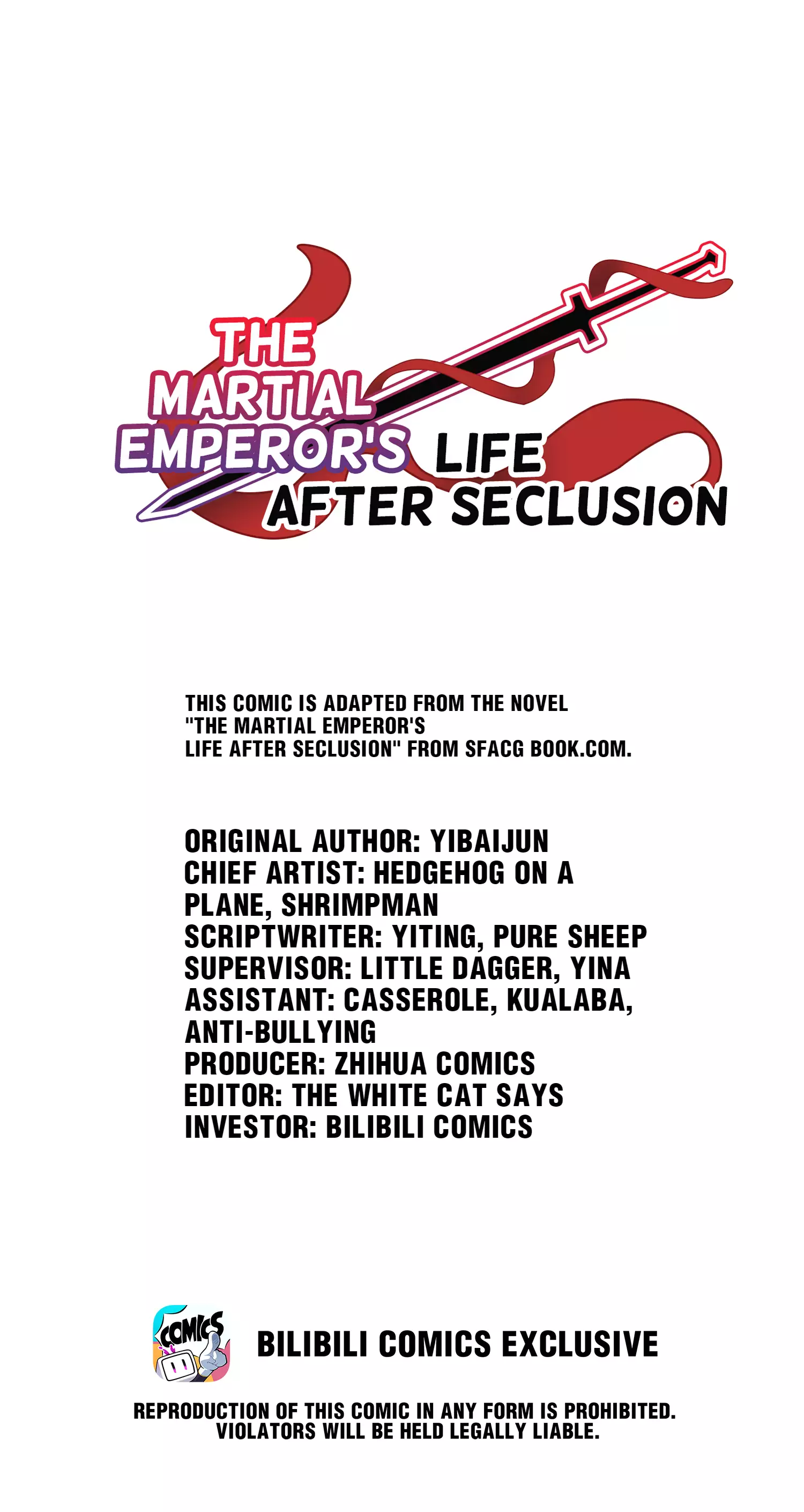 The Martial Emperor's Life After Seclusion - 70.1 page 1
