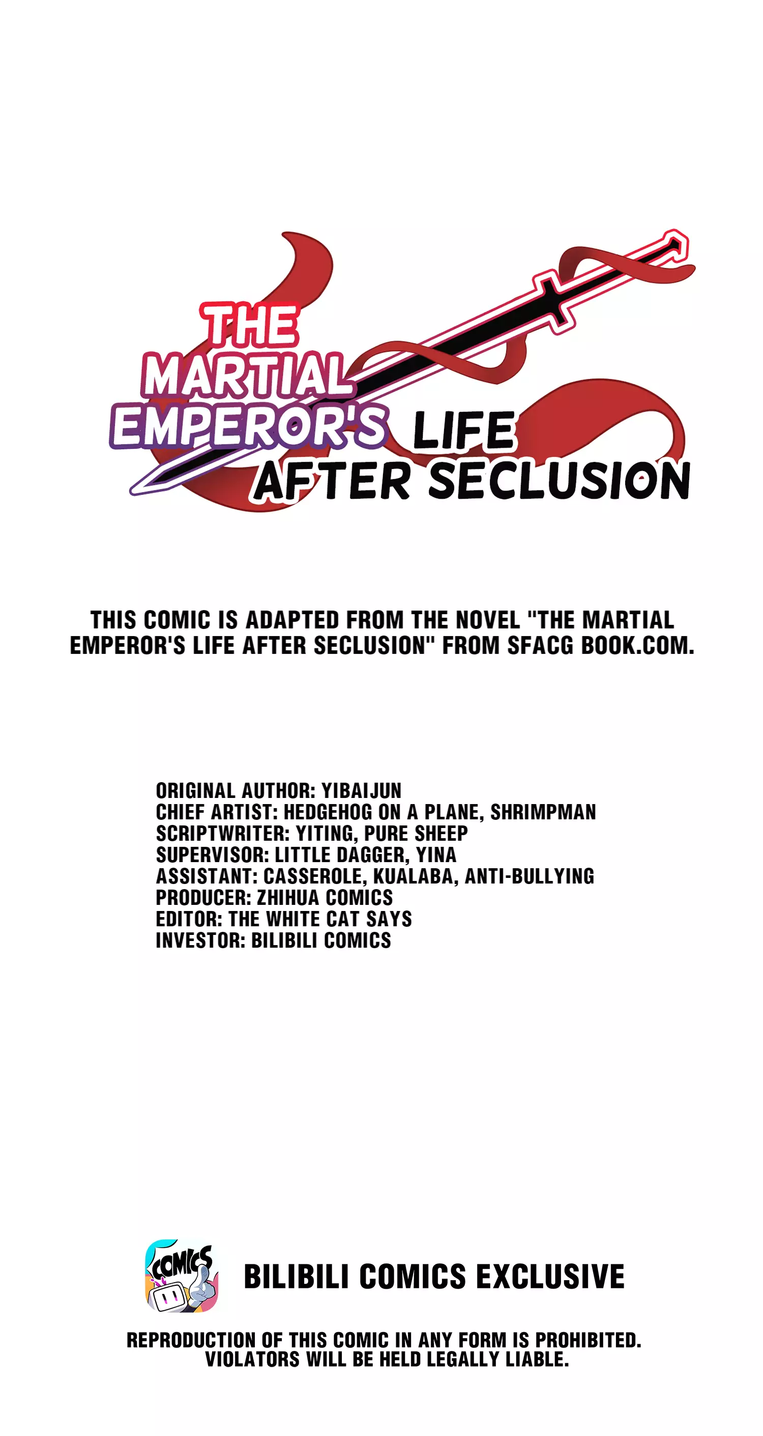 The Martial Emperor's Life After Seclusion - 73.1 page 1