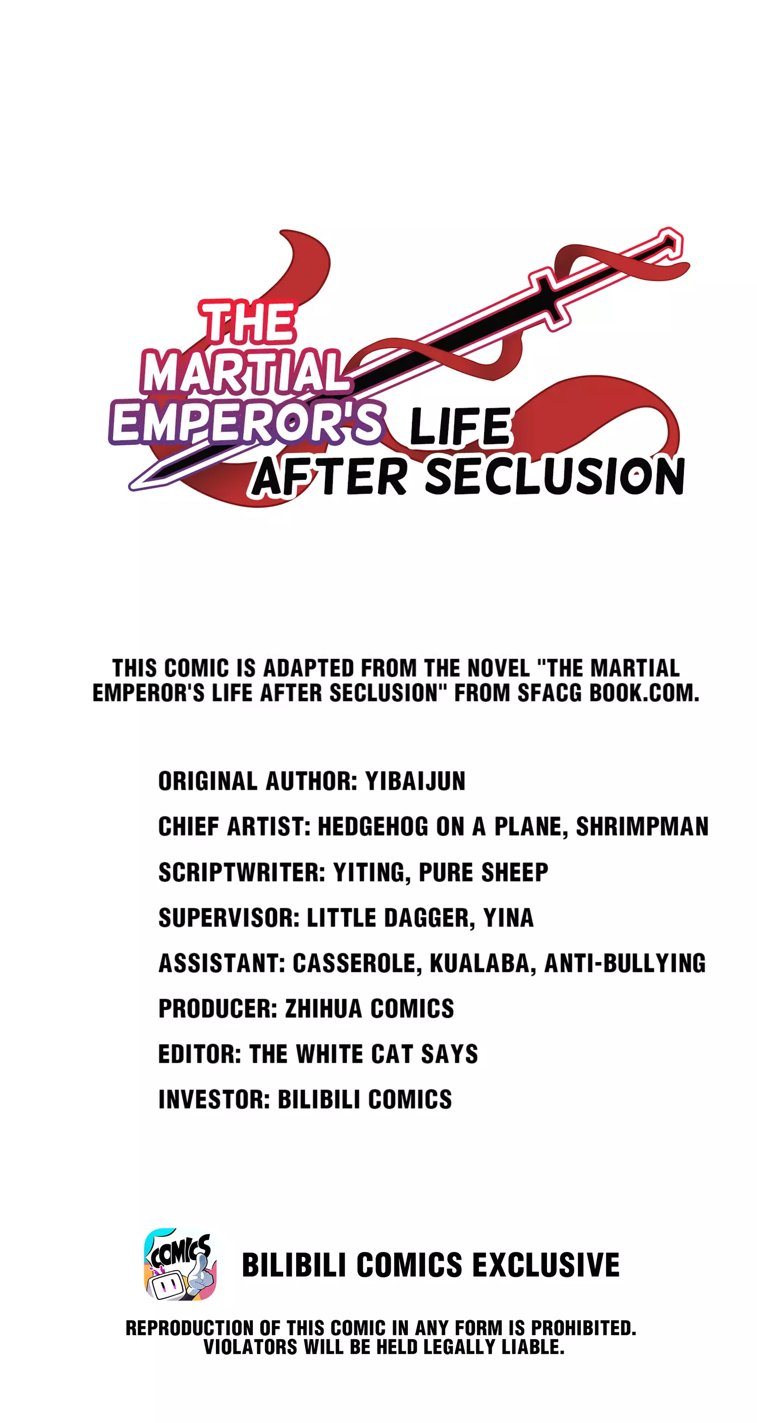 The Martial Emperor's Life After Seclusion - 84.1 page 1