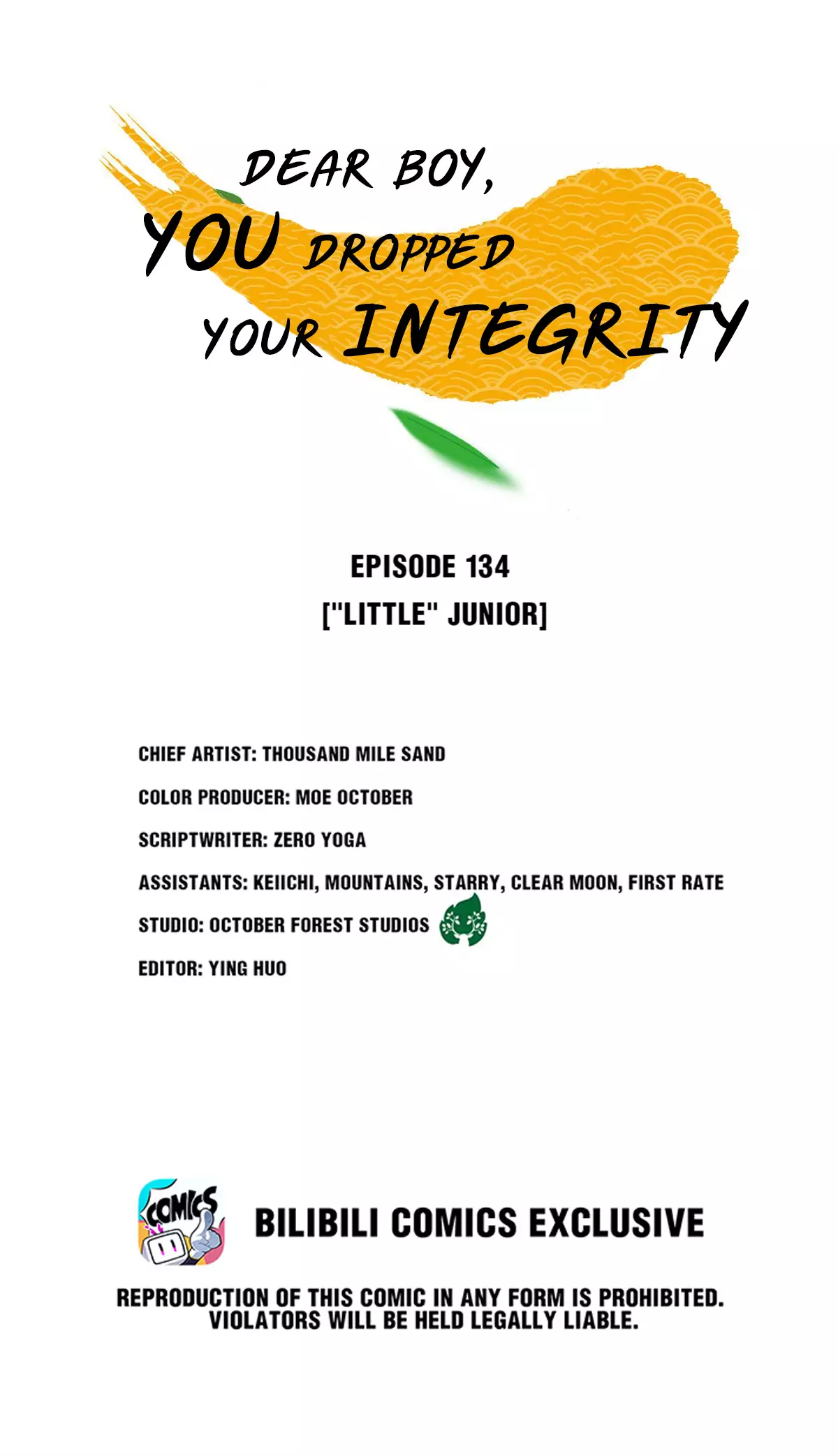Dear Boy, You Dropped Your Integrity - 152 page 1-8c824189