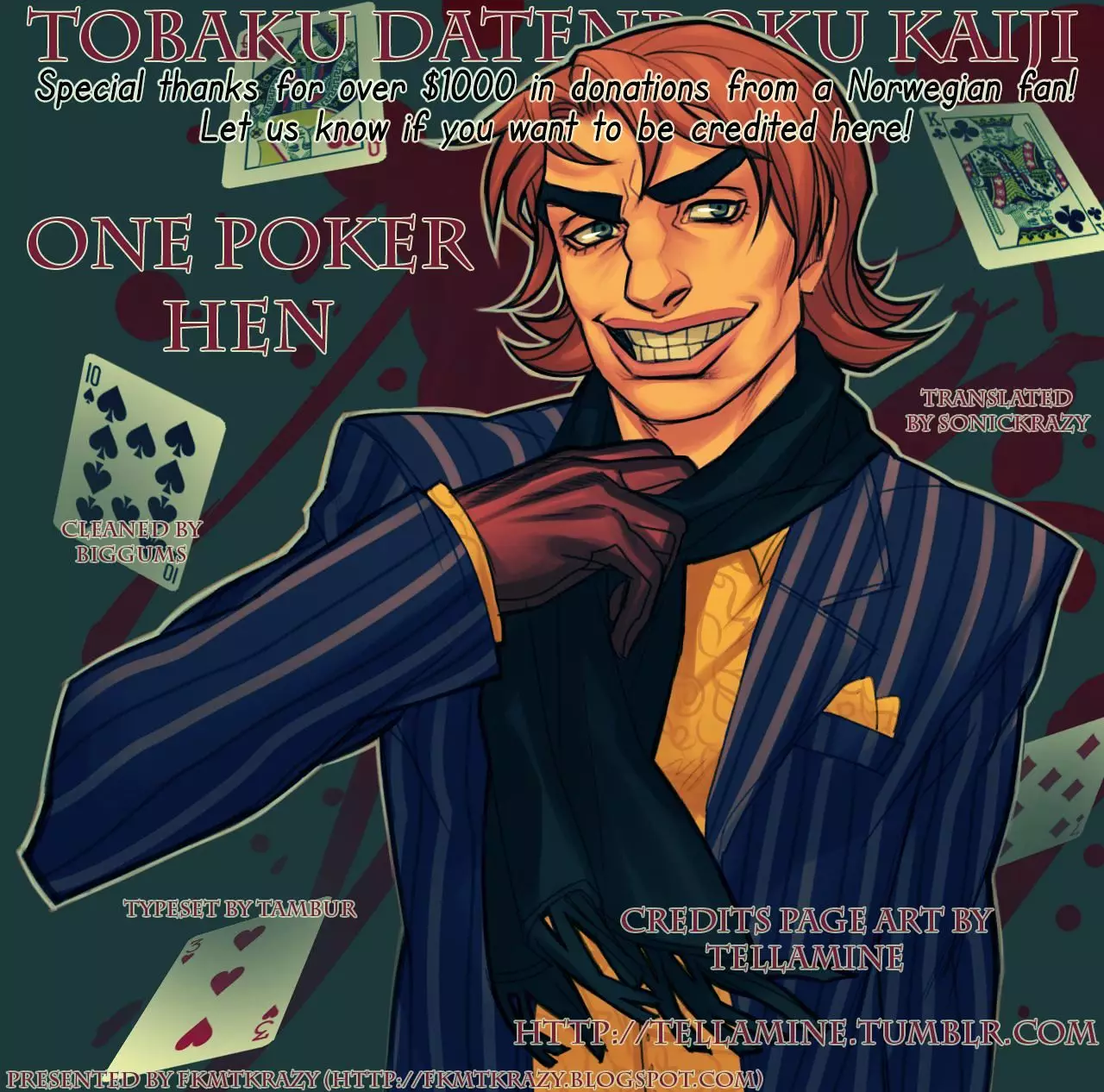 Tobaku Datenroku Kaiji - One Poker Hen - 166 page 22