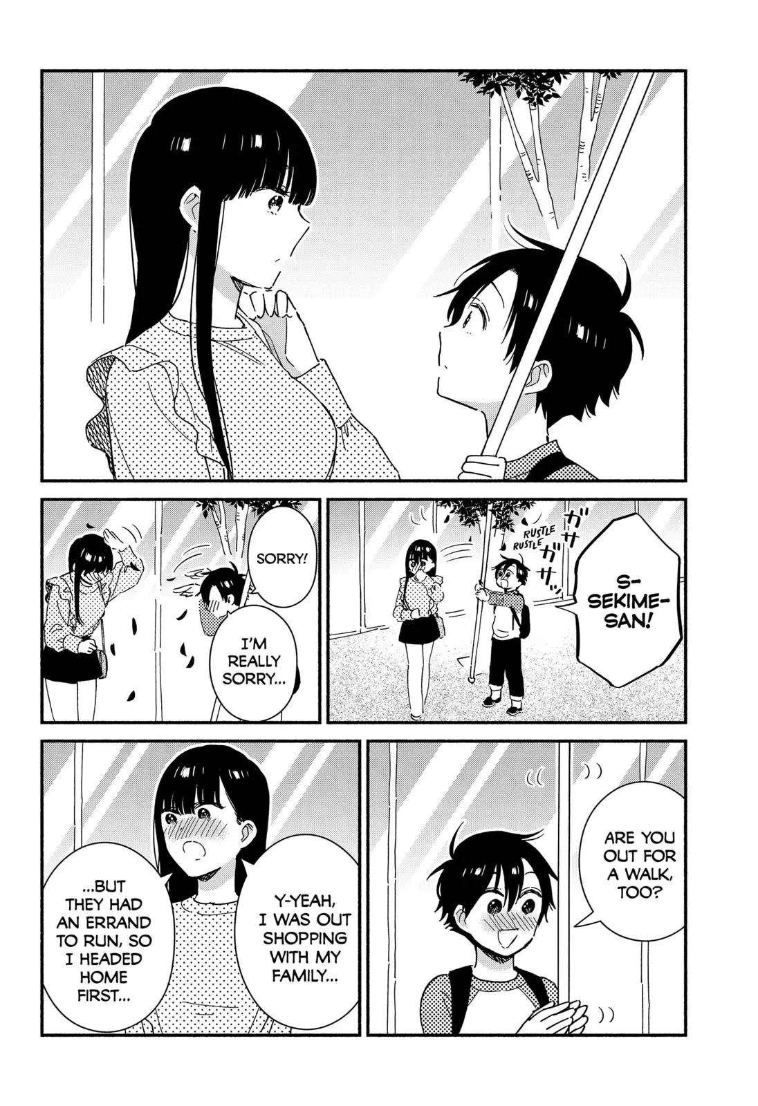 Don't Blush, Sekime-San! - 17 page 4