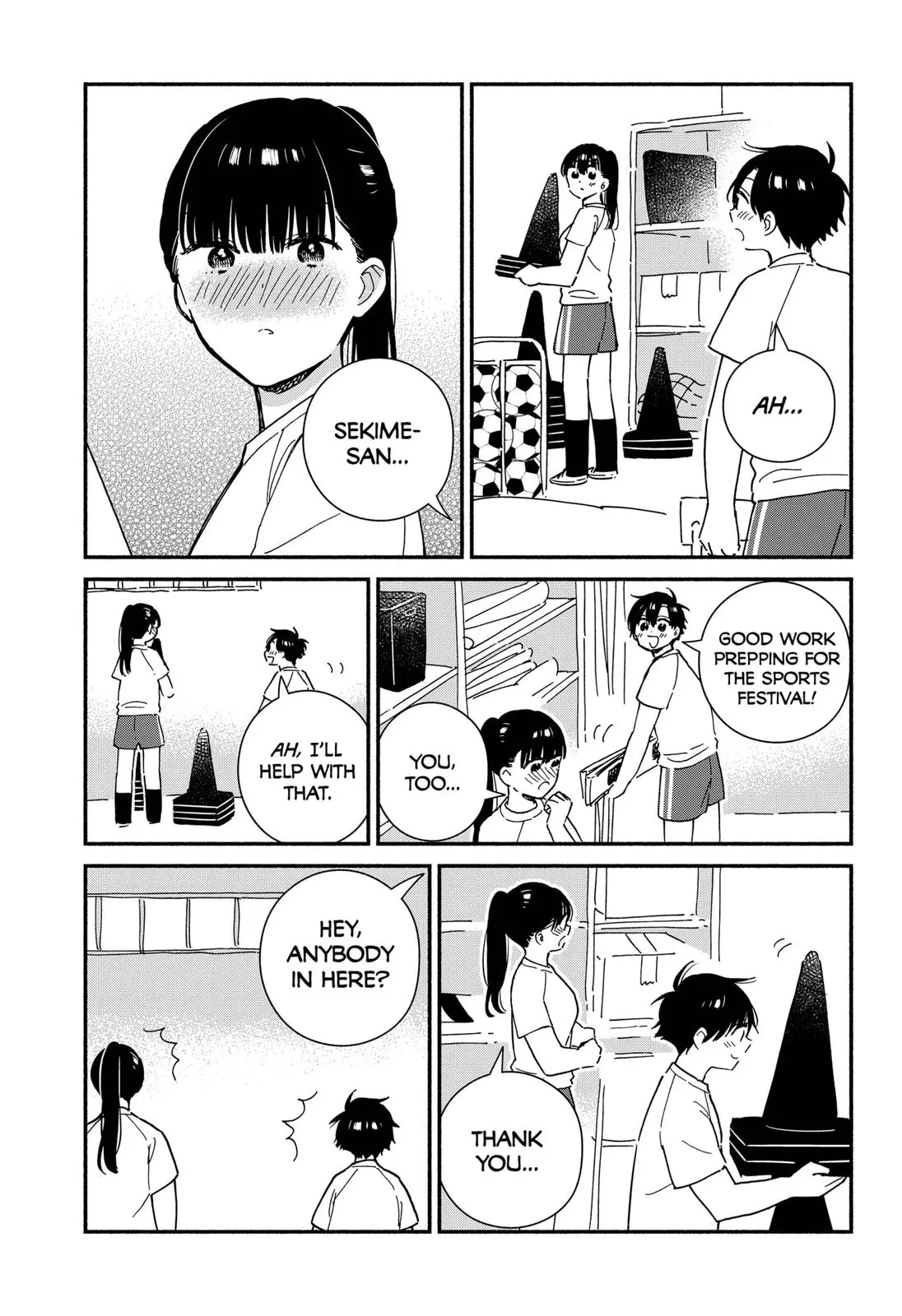 Don't Blush, Sekime-San! - 18 page 3