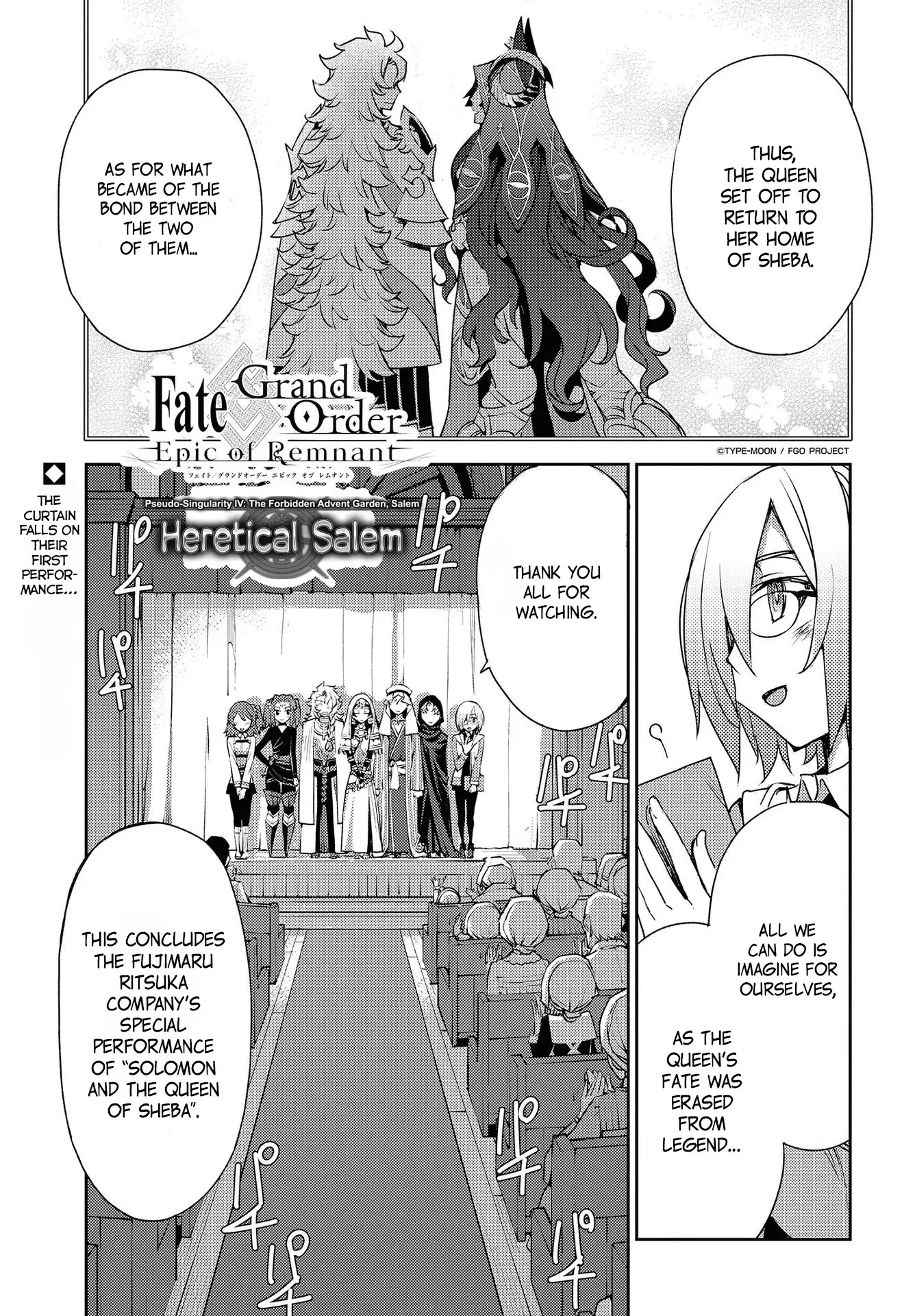 Fate/grand Order: Epic Of Remnant - Subspecies Singularity Iv: Taboo Advent Salem: Salem Of Heresy - 8 page 1