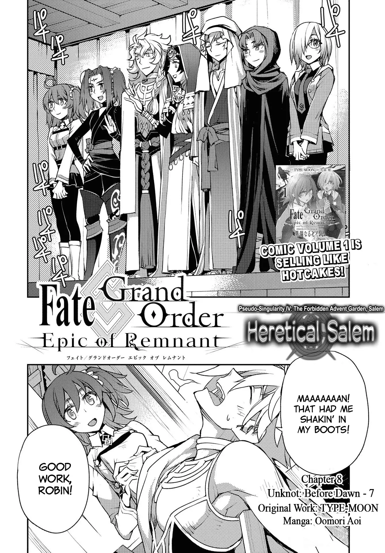 Fate/grand Order: Epic Of Remnant - Subspecies Singularity Iv: Taboo Advent Salem: Salem Of Heresy - 8 page 2