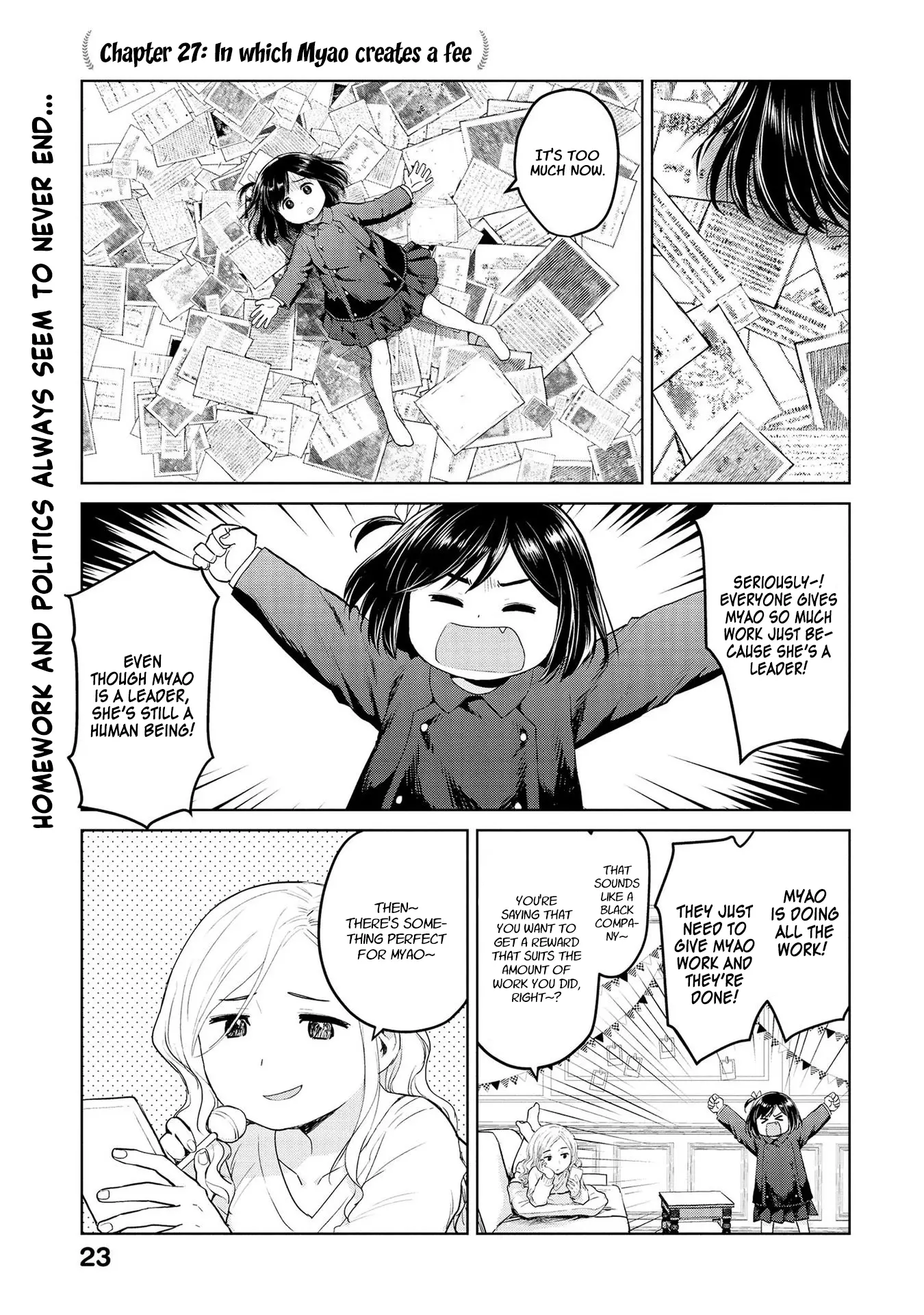 Oh, Our General Myao - 27 page 1