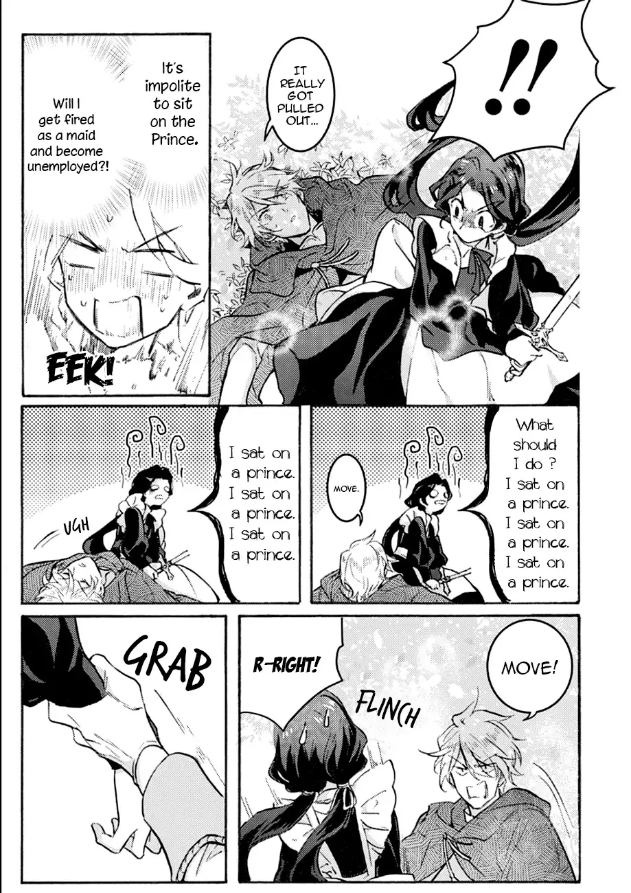 I'm A Lady's Maid, I've Pulled Out The Holy Sword! - 1 page 24
