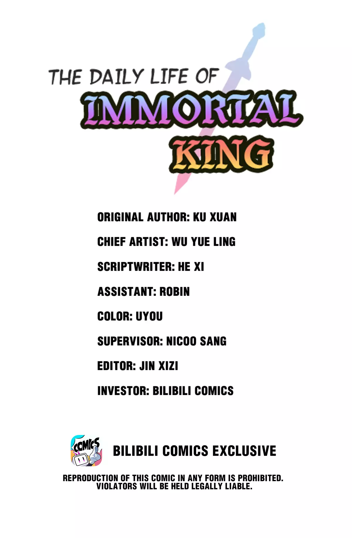 The Daily Life Of Immortal King - 104 page 1-c763b2b7
