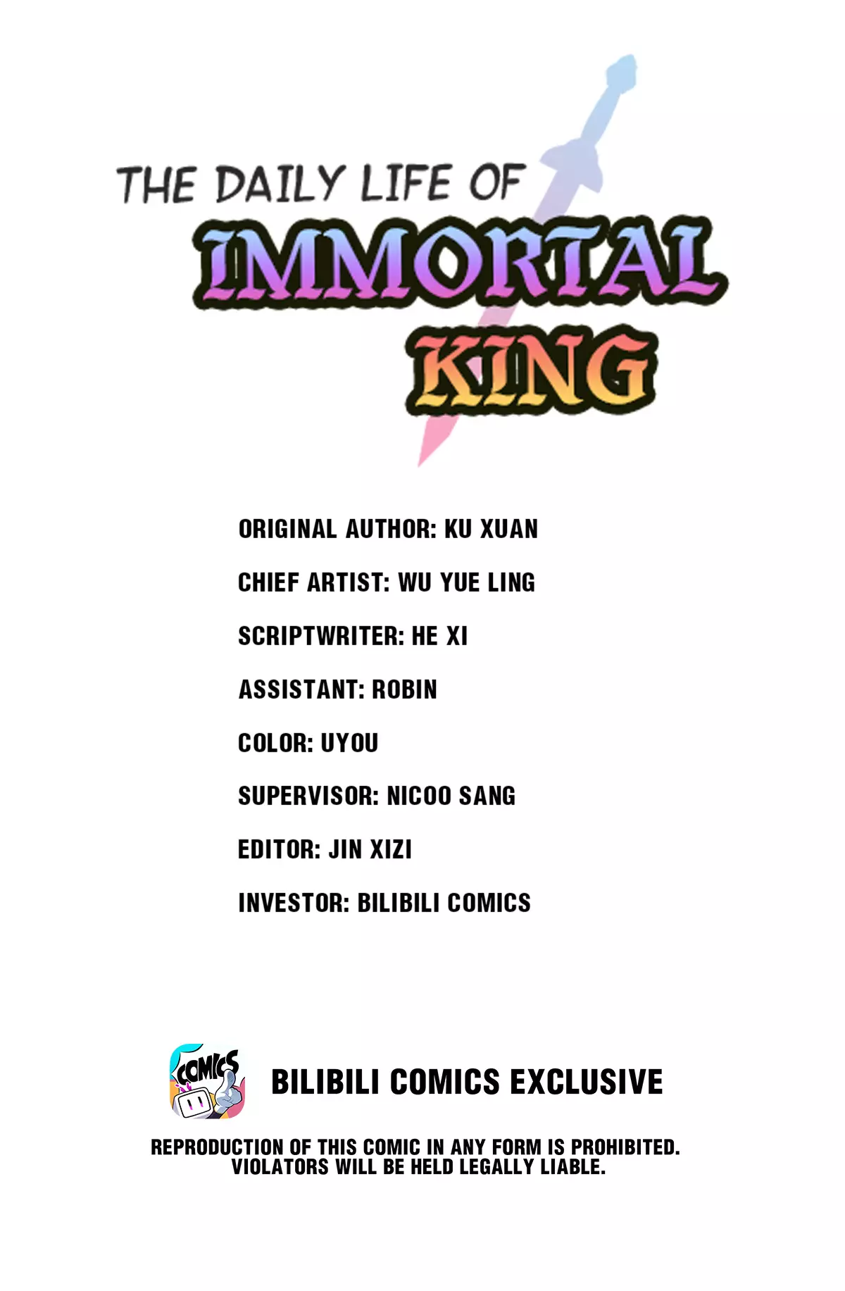 The Daily Life Of Immortal King - 106 page 1-6aa46d4e