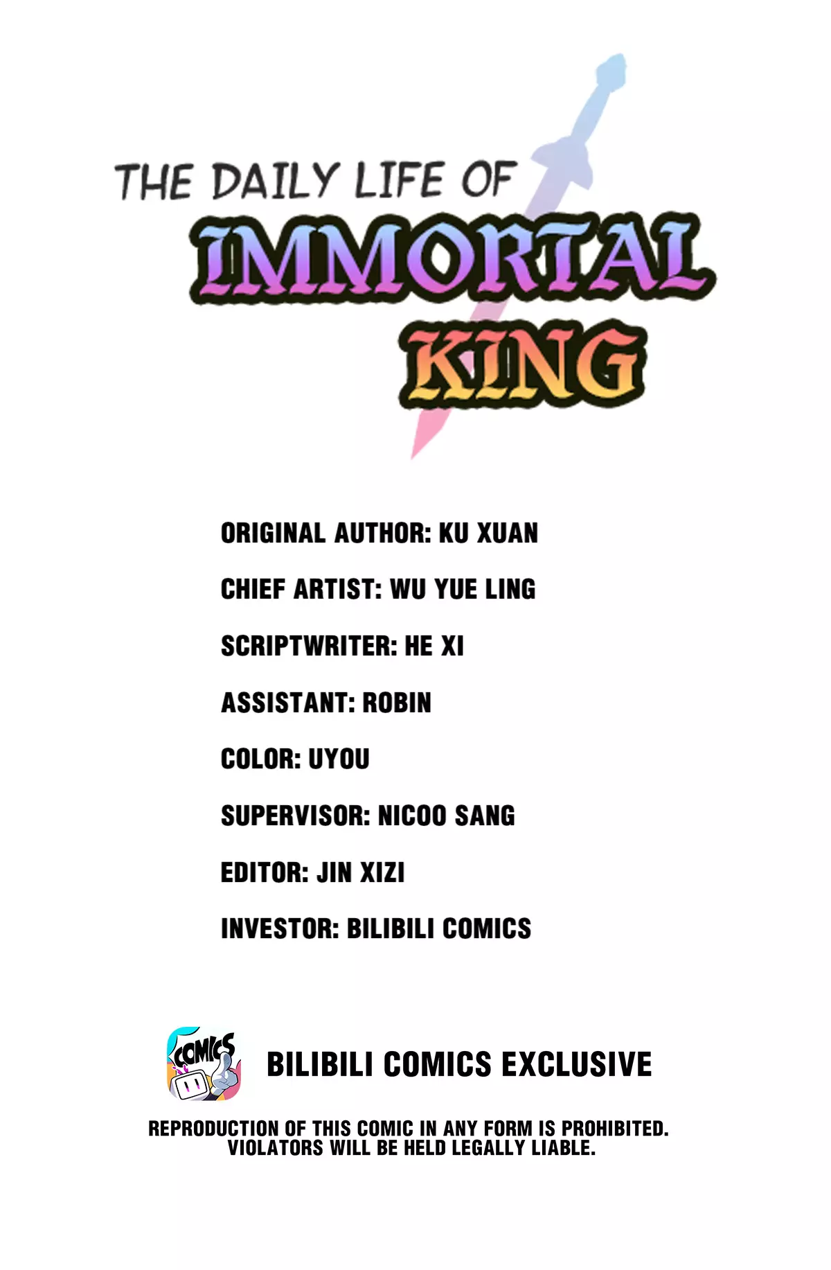 The Daily Life Of Immortal King - 108 page 1-52f7670f