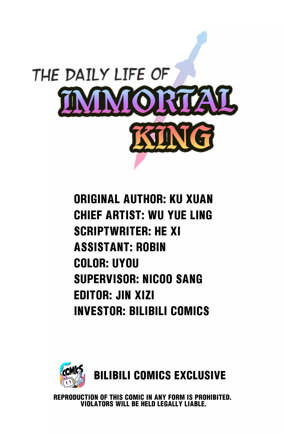 The Daily Life Of Immortal King - 130 page 1-b9fbaf47