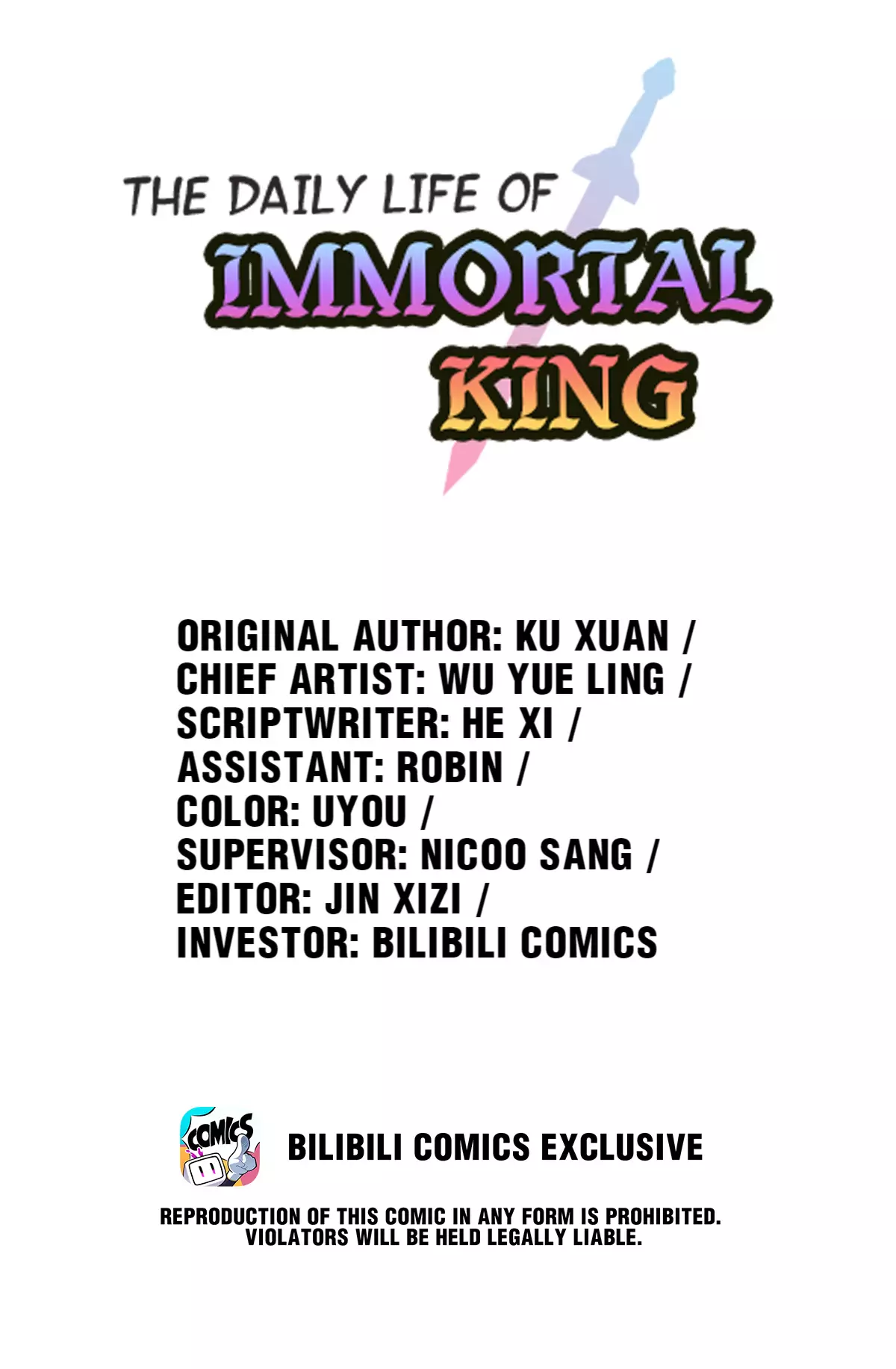 The Daily Life Of Immortal King - 131 page 1-a057a8b5